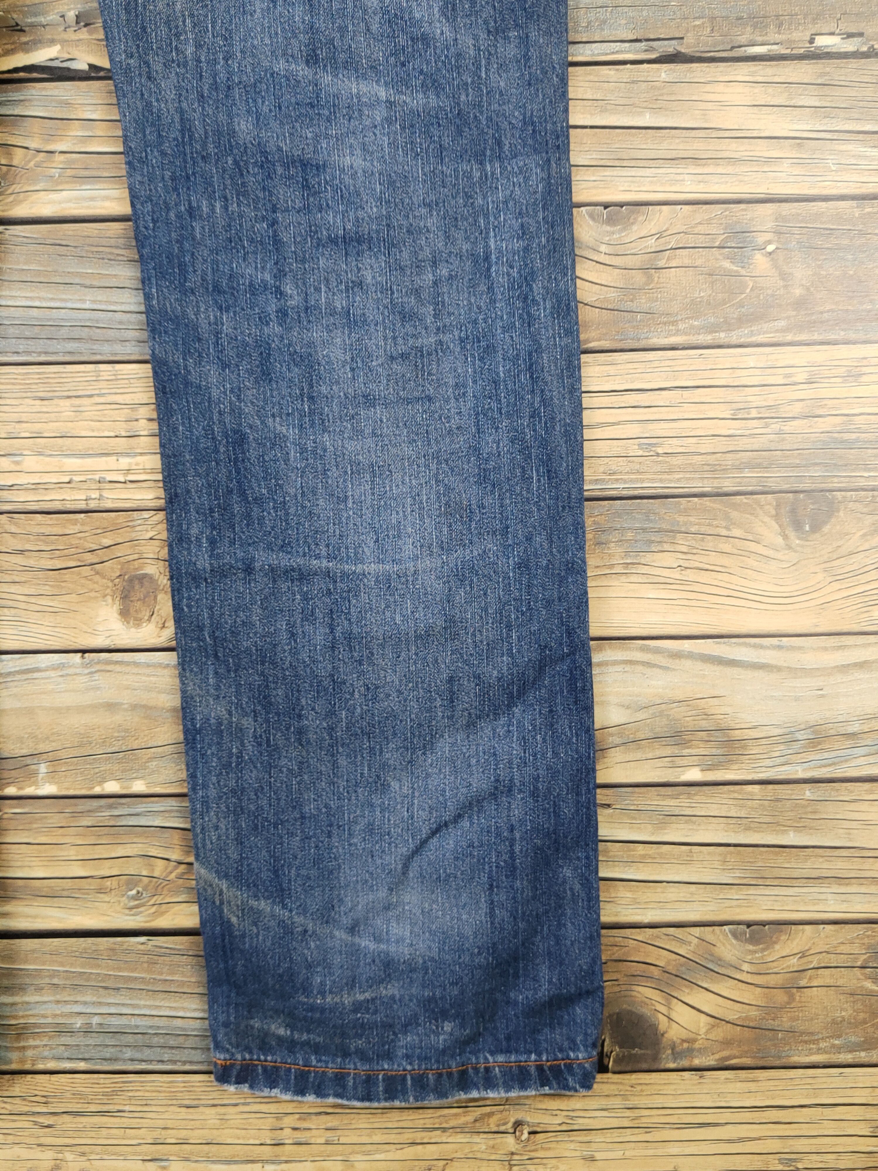 Japanese Brand Japanese Brand Blue Distressed Ripped denim Jeans #W1801 Size US 32 / EU 48 - 11 Thumbnail