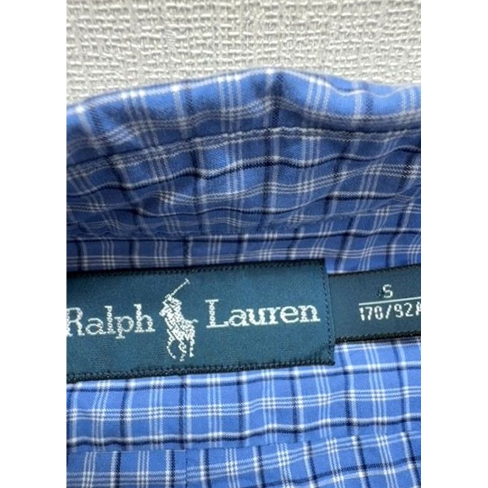 Ralph Lauren Ralph Lauren Mens Blue Plaid Flannel Button Down Shirt Size S Size US S / EU 44-46 / 1 - 3 Thumbnail