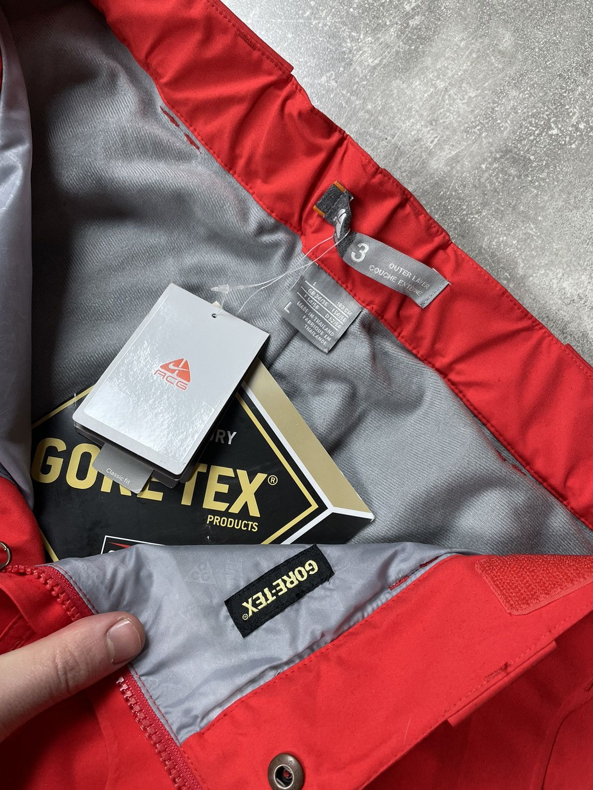 Nike ACG Nike ACG Snowboarding Tech Outdoor Red Pants Size US 36 / EU 52 - 9 Thumbnail