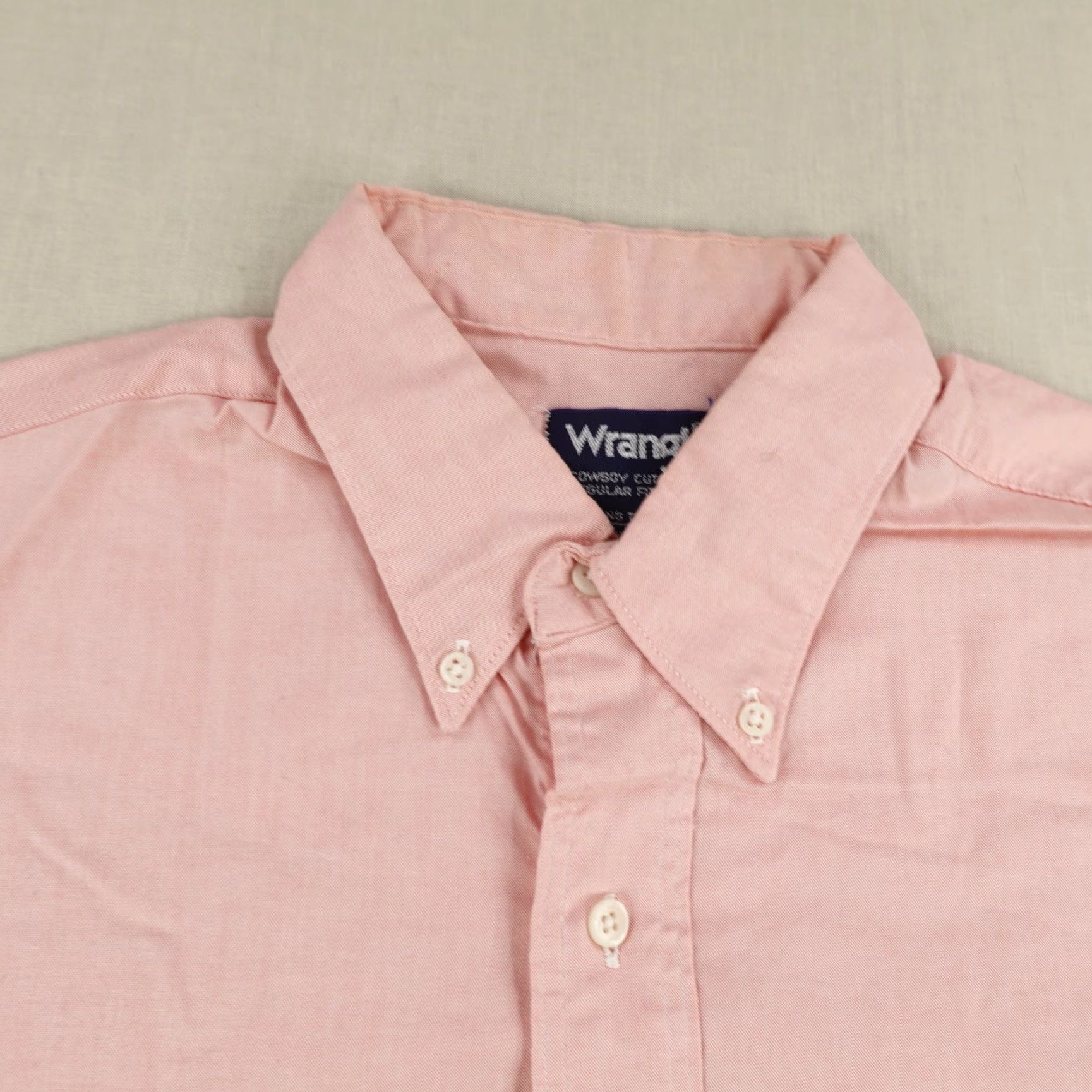 Wrangler VINTAGE Wrangler Pink Western Button-Up Shirt Mens Large Long Sleeve Cowboy 90s Size US L / EU 52-54 / 3 - 2 Thumbnail