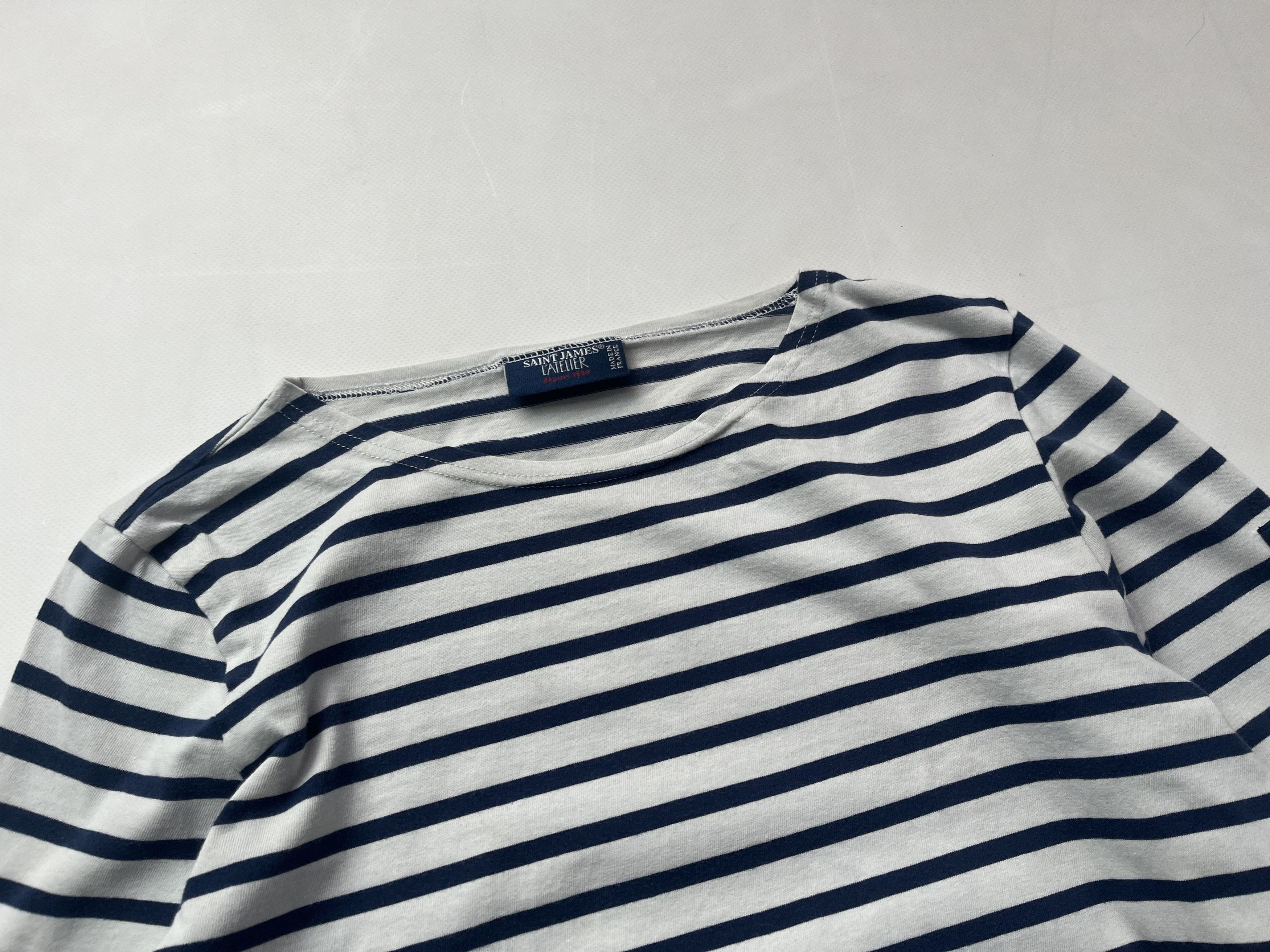 Saint James Saint James striped long-sleeved T-shirt Size S / US 4 / IT 40 - 2 Thumbnail