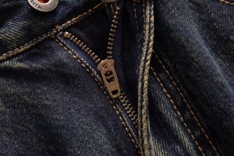 Japanese Brand × Jean Men's loose all-match distressed gradient washed jeans Size US 32 / EU 48 - 4 Thumbnail