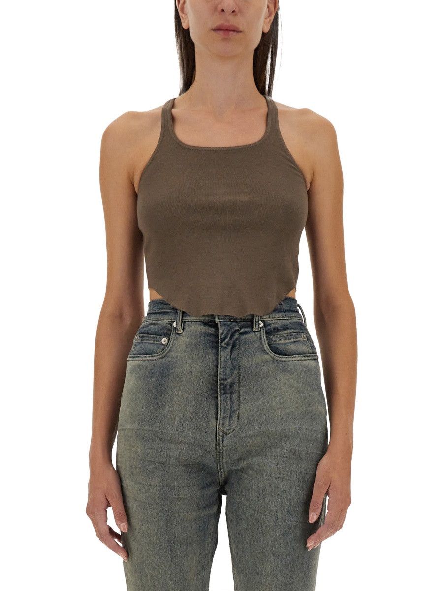 Rick Owens Drkshdw RICK OWENS DRKSHDW TANK TOP - BEIGE Size M / US 6-8 / IT 42-44 - 1 Thumbnail