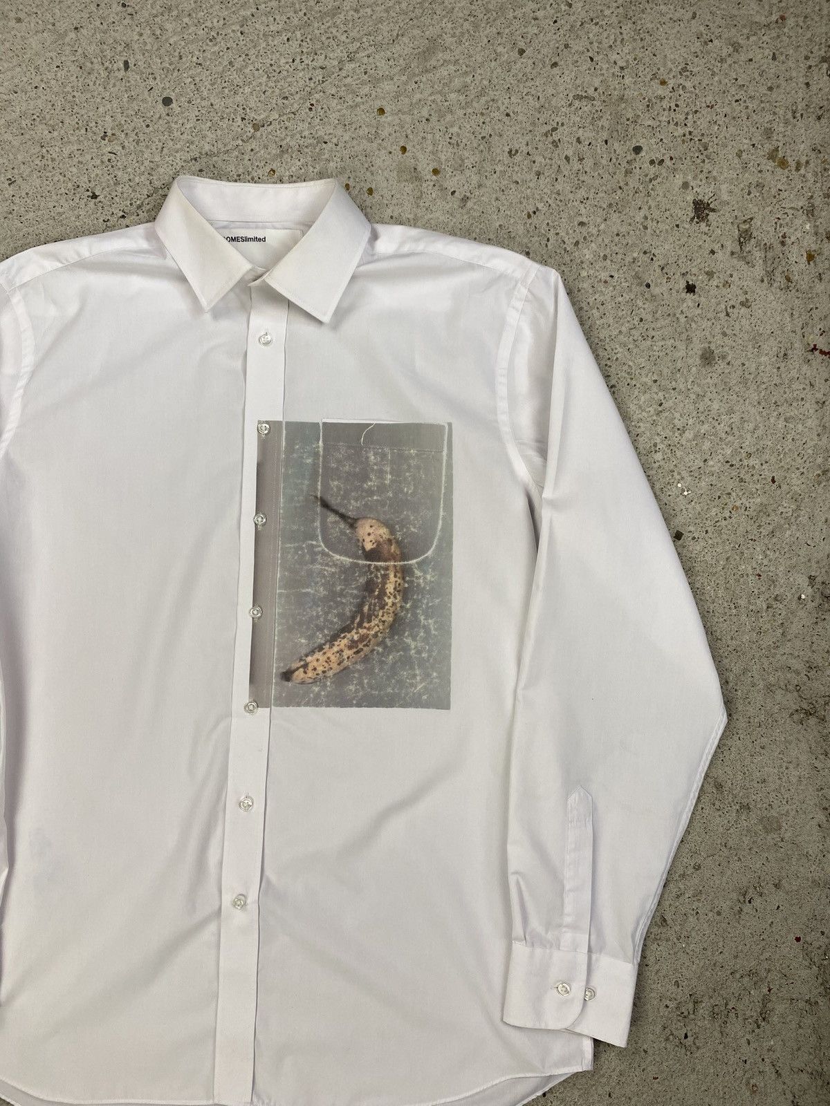Vintage Avant garde shirt banana commeslimited custom classy Size US XL / EU 56 / 4 - 1 Thumbnail