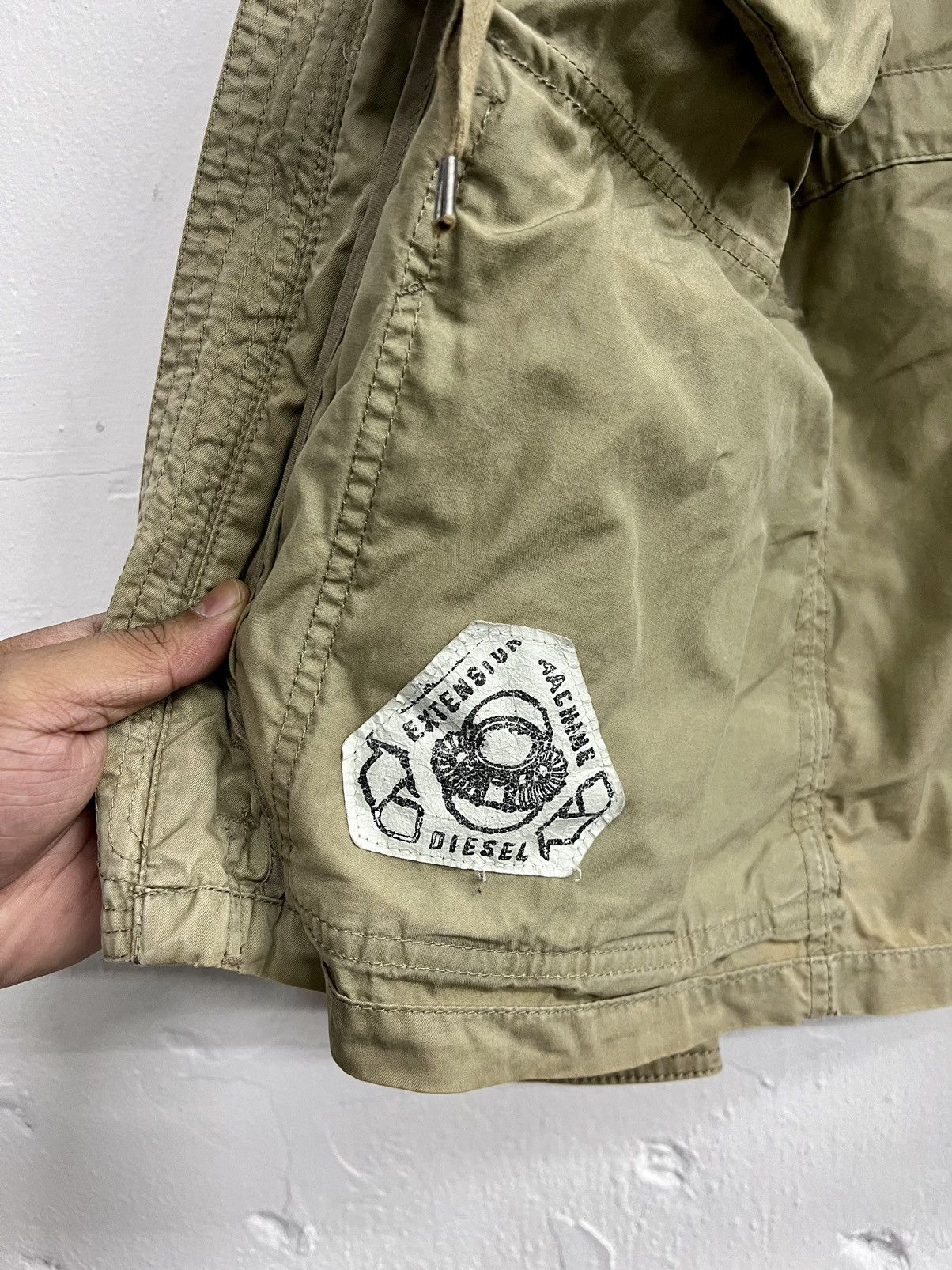 Diesel Vintage Diesel Project78 Military Hoodie Jacket Size US L / EU 52-54 / 3 - 9 Thumbnail