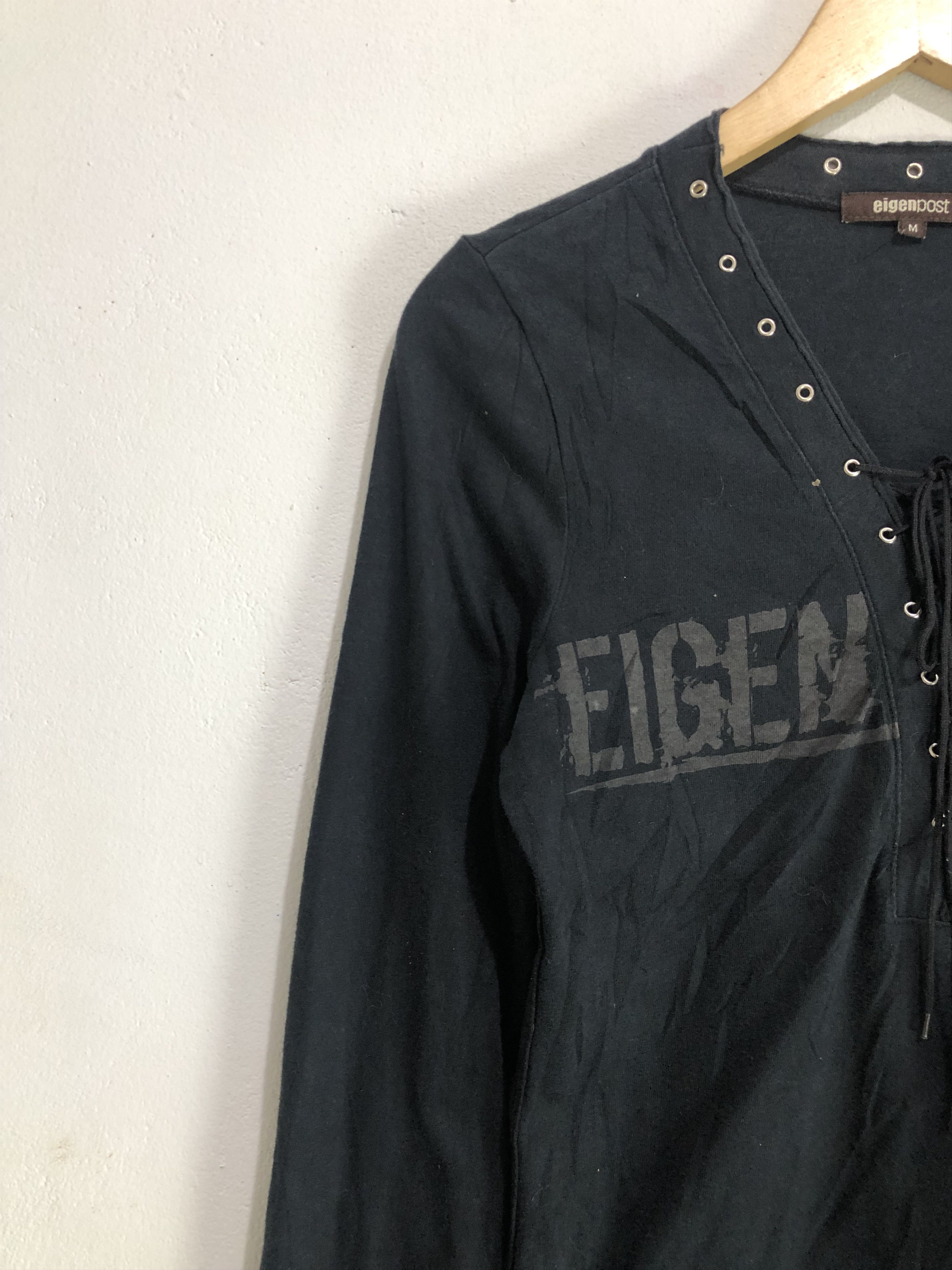 KMRii Distressed Gothic Poem Eigen Jeans Post Rock Punk Style Size US M / EU 48-50 / 2 - 5 Thumbnail