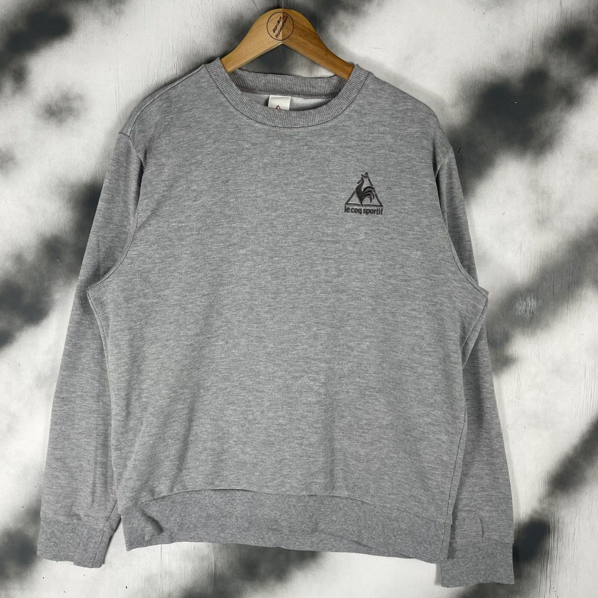 Le Coq Sportif Vintage Le Coq Sportif Small Logo Emborided Sweatshirt Size US L / EU 52-54 / 3 - 1 Thumbnail