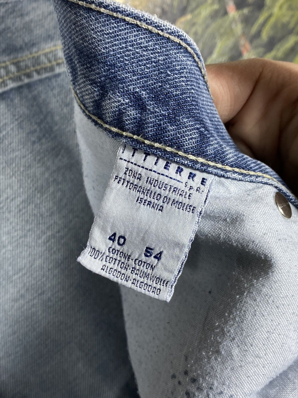 Versace Jeans Couture × Vintage Versace Jeans Couture Vintage Y2k Denim Jeans Trousers Pants Size US 40 / EU 56 - 14 Thumbnail