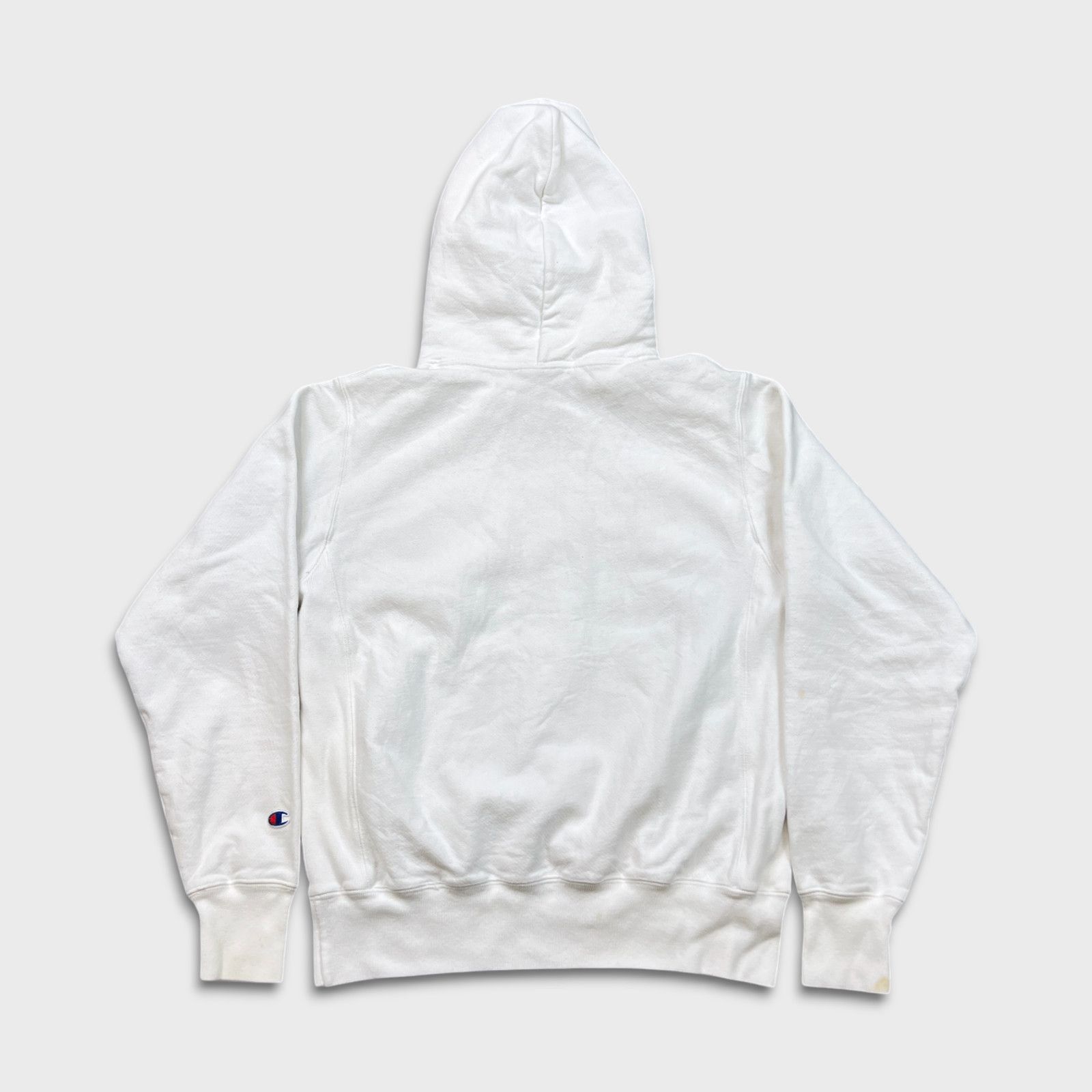 Champion × Vintage Champion Reverse Weave Hoodie Small C Logo Pullover Hooded Size US S / EU 44-46 / 1 - 6 Thumbnail