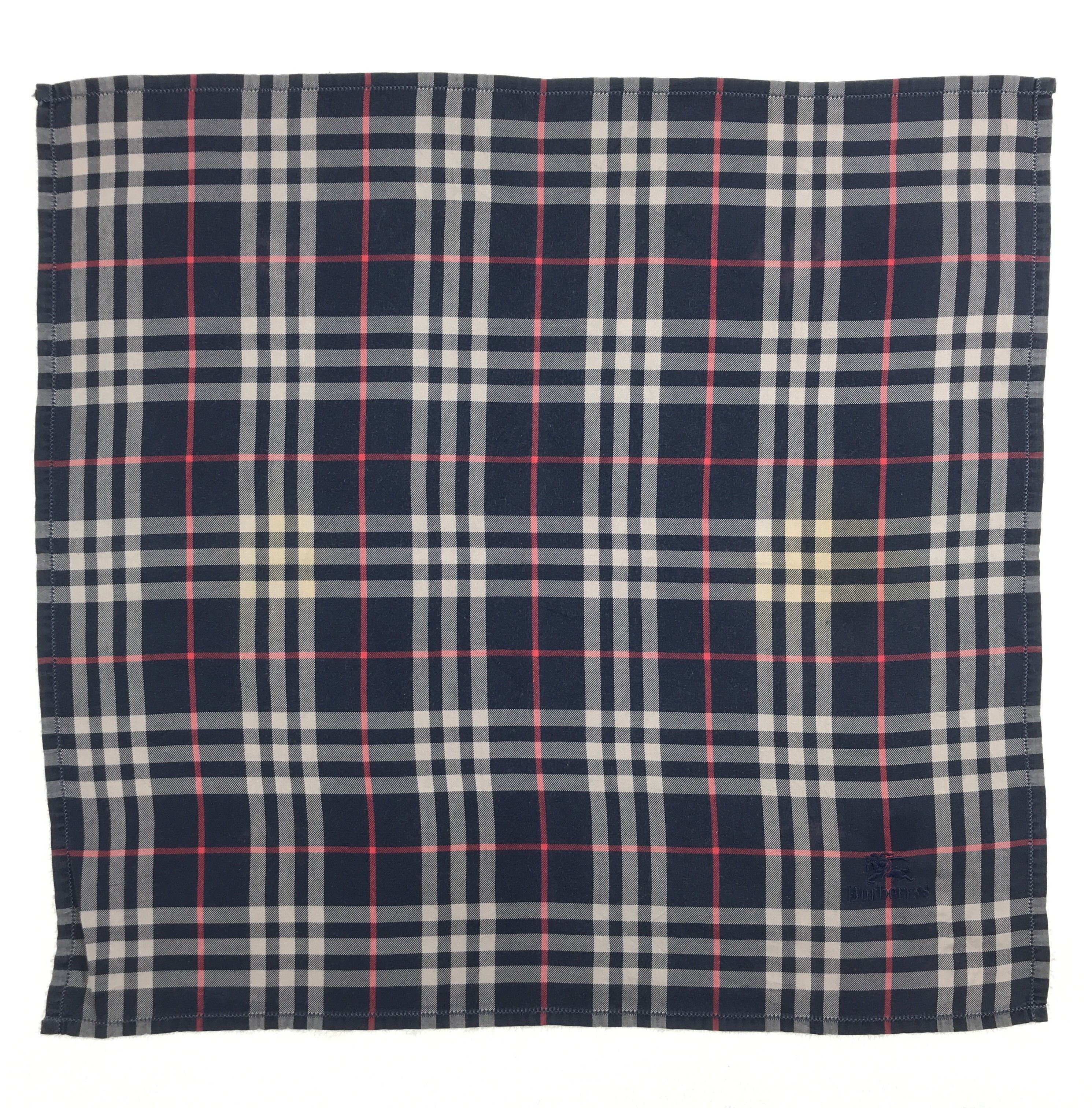 Burberry × Vintage Vintage Burberry Bandana Neckerchief Handkerchief Size ONE SIZE - 1 Thumbnail