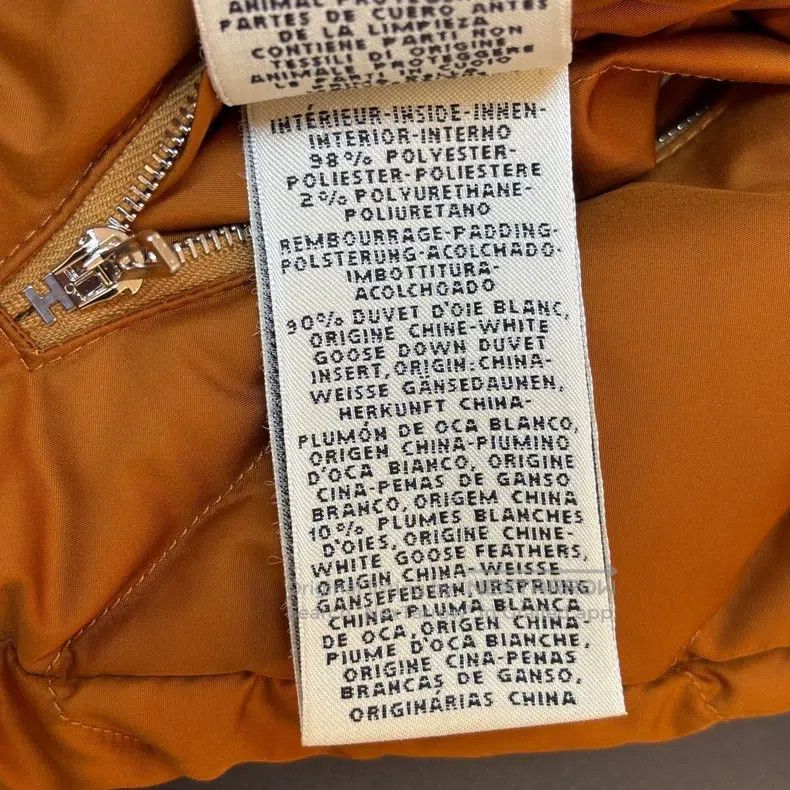 Hermes Hermes Orange vest down jacket Size XXS / US 00 / IT 34 - 6 Thumbnail