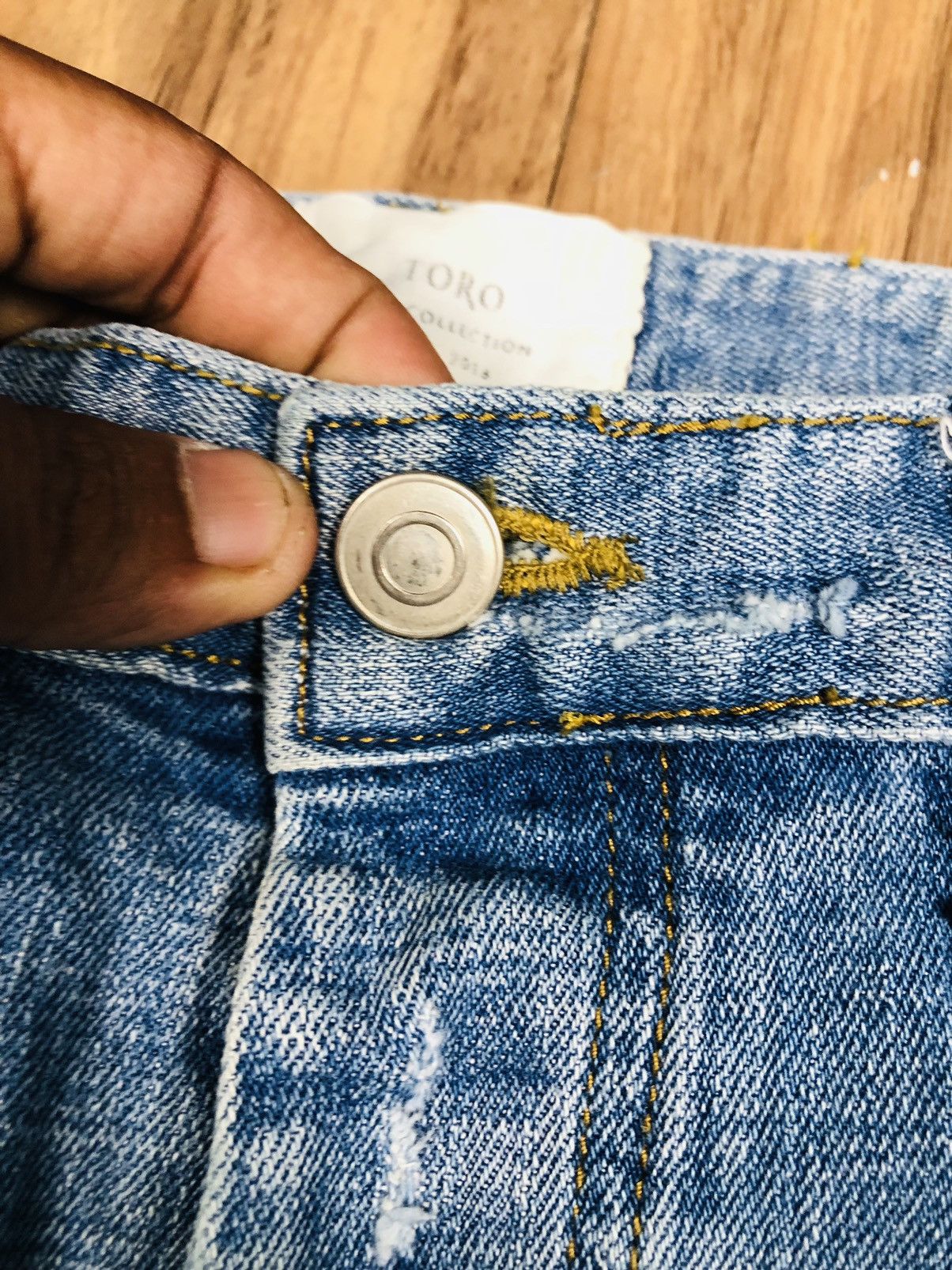 Japanese Brand Toro New Collection Skinny Jeans (34) Size US 30 / EU 46 - 5 Thumbnail