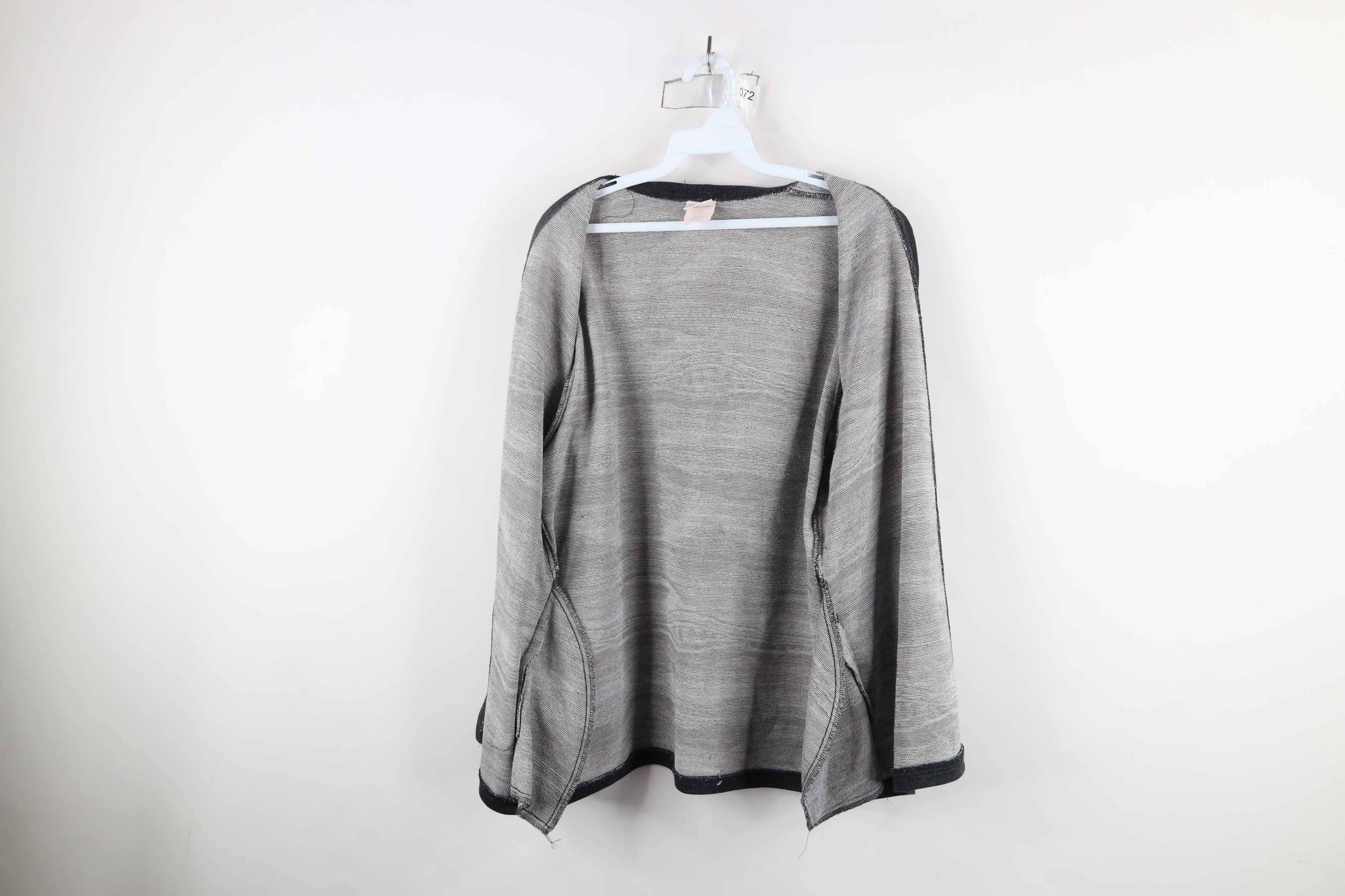 Vintage Vintage 90s Streetwear Knit Open Front Cardigan Sweater USA Size XL / US 12-14 / IT 48-50 - 9 Thumbnail