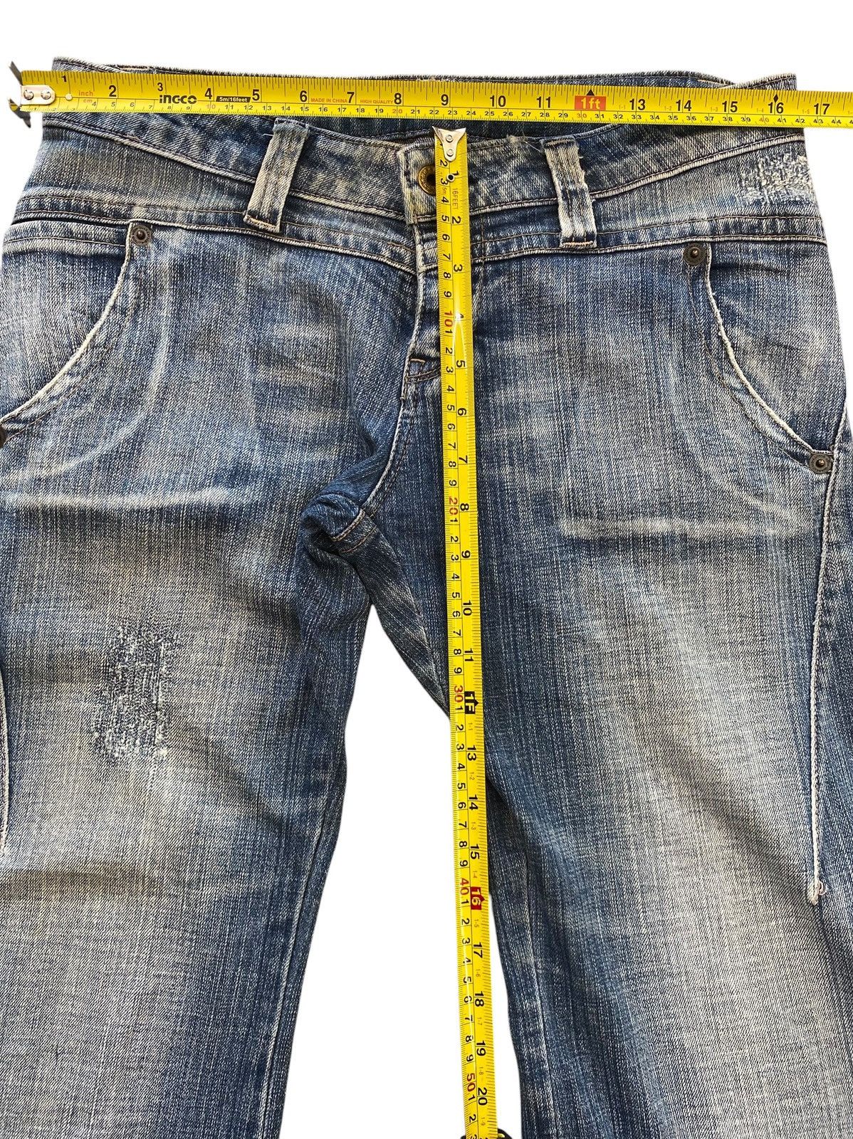 Other Camel Road Faded Wash Style Flare Bootcut Jeans Size US 33 - 6 Thumbnail