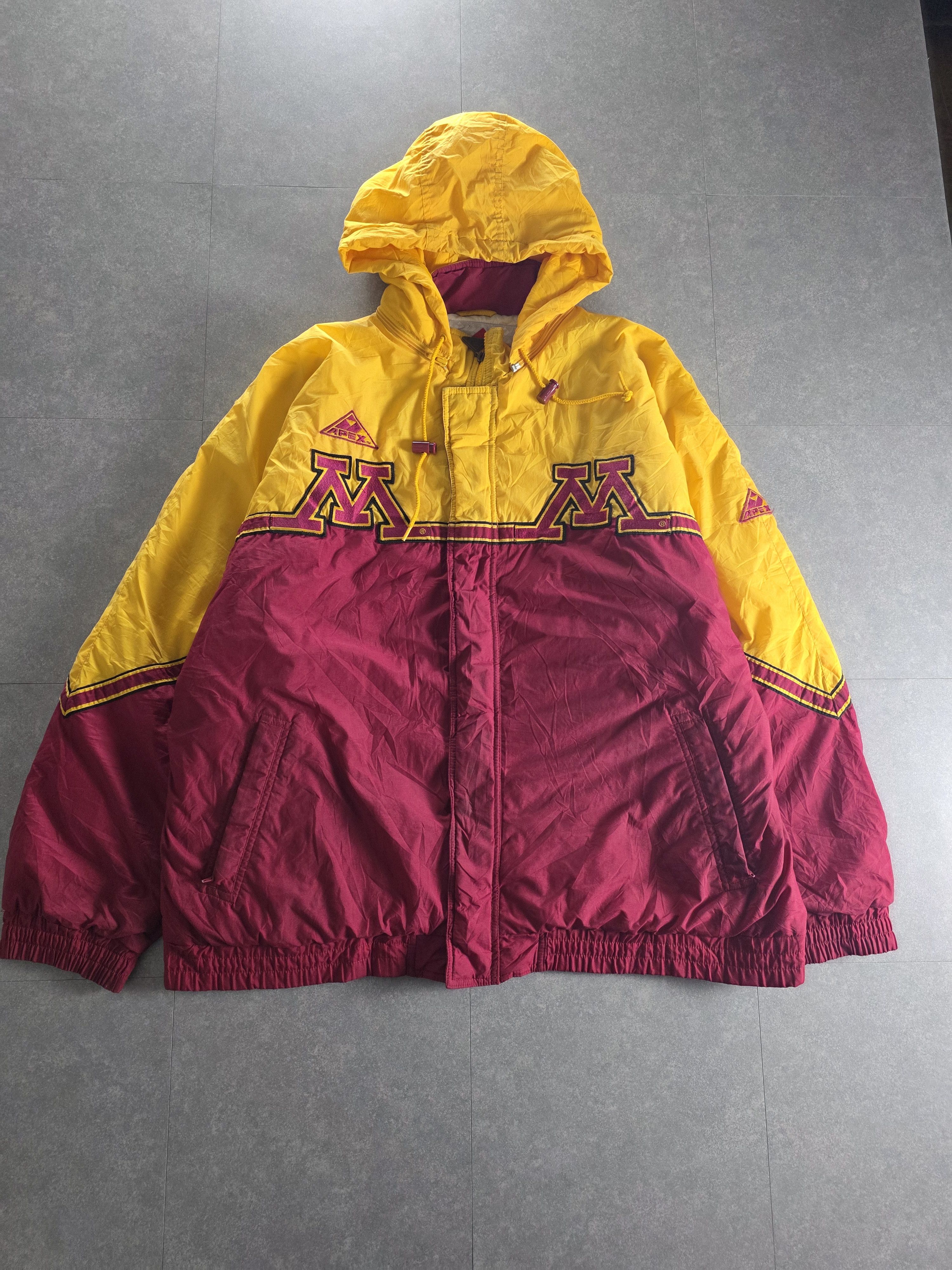 Apex One Vintage Apex One Minnesota Golden Gophers NCAA Jacket 90s Size US XL / EU 56 / 4 - 1 Thumbnail