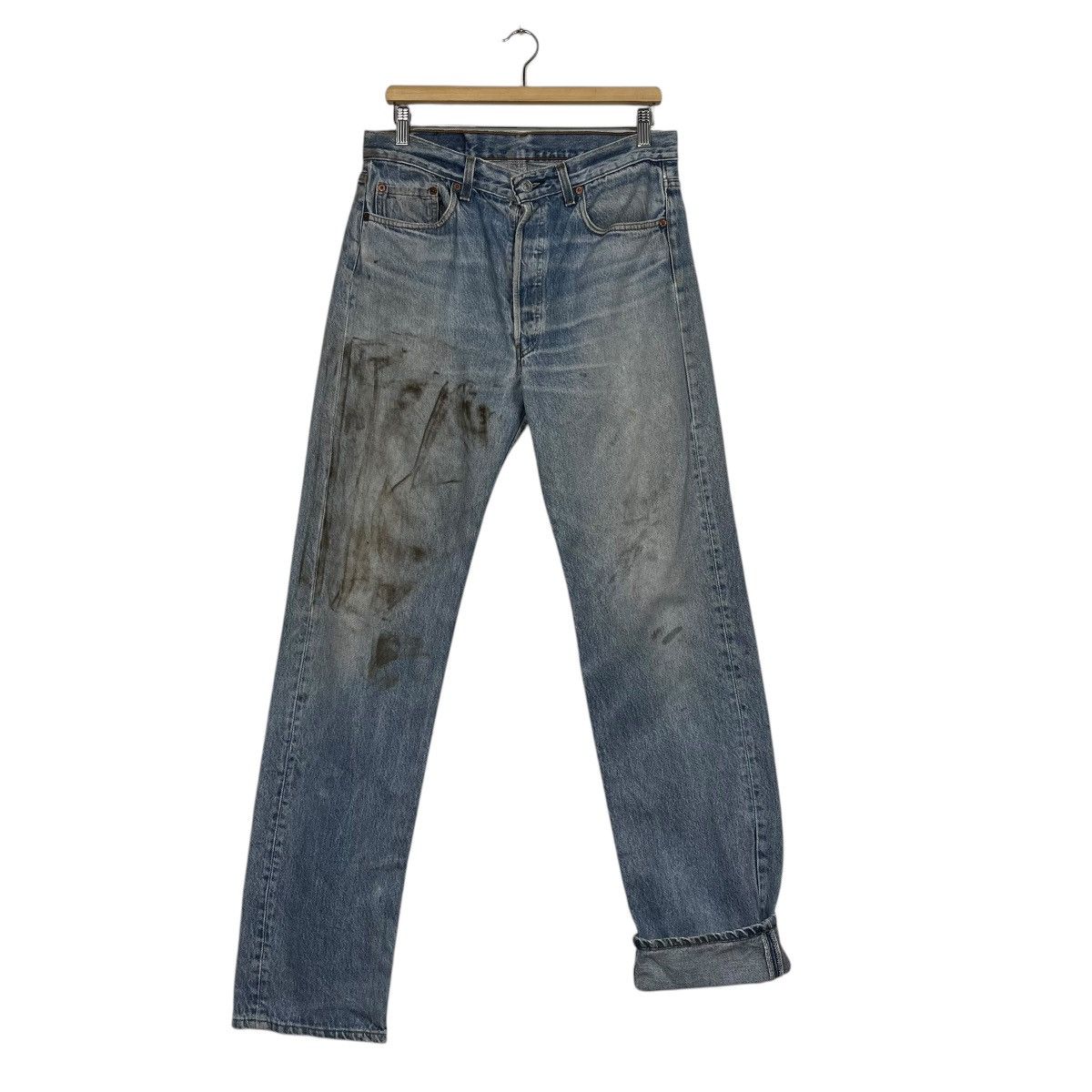 Levi's Vintage 90s Levis Lot 501 Denim Size US 32 / EU 48 - 11 Thumbnail