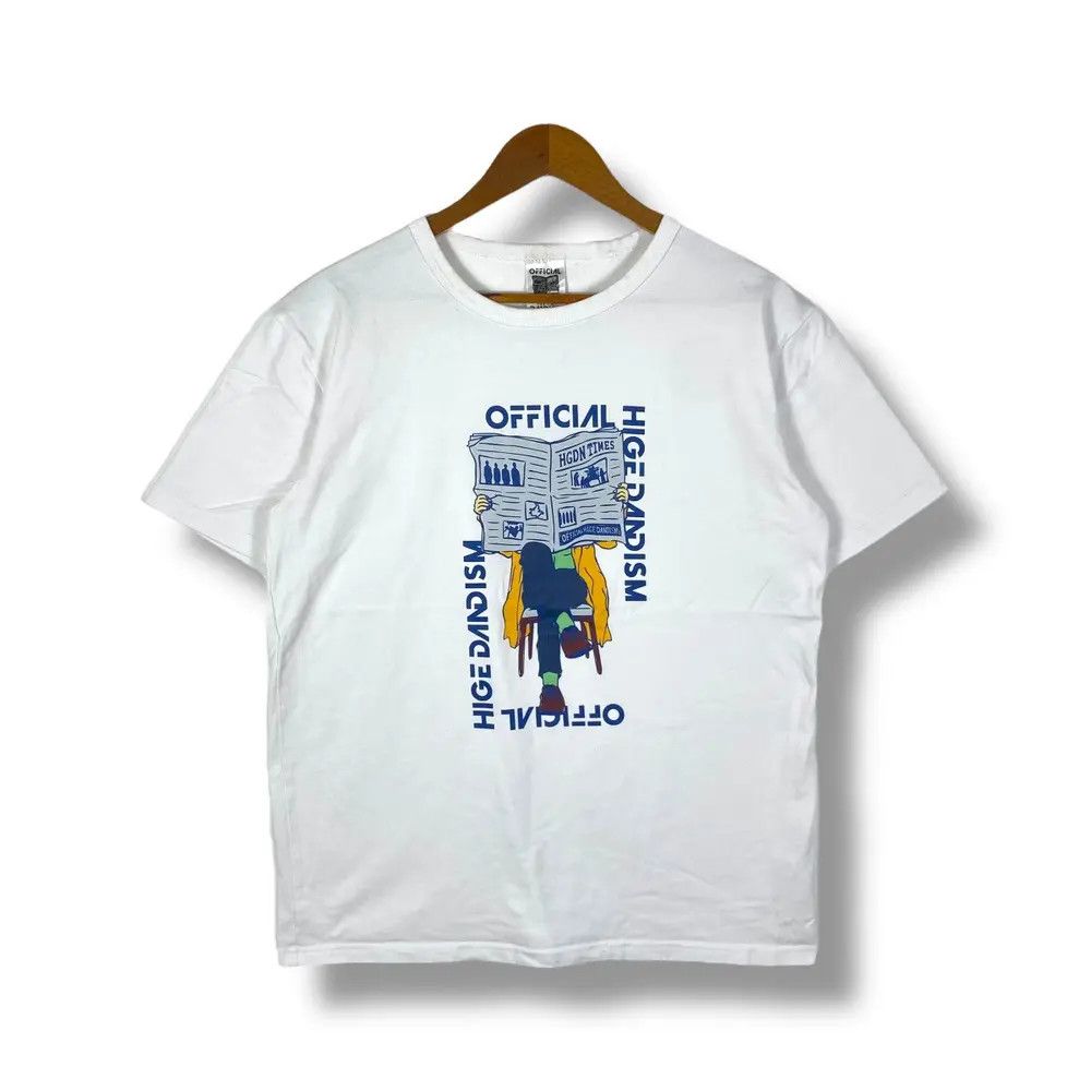 Band Tees Japanese Band OFFICIAL HIGE DANDISM One Man Tour Tee Size US L / EU 52-54 / 3 - 1 Thumbnail