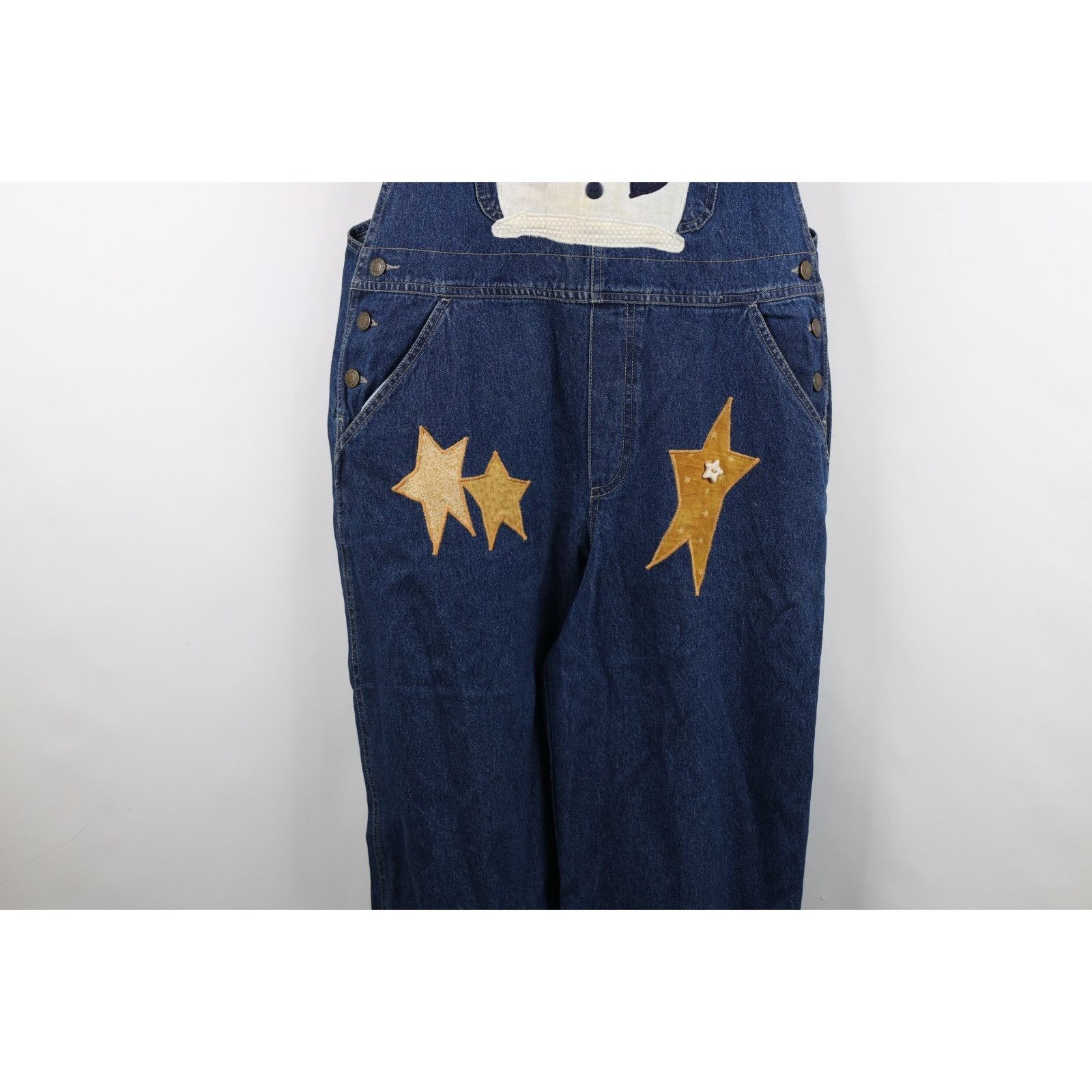 Vintage Vintage 90s Streetwear Womens Large Christmas Snowman Denim Size 30" / US 8 / IT 44 - 3 Thumbnail