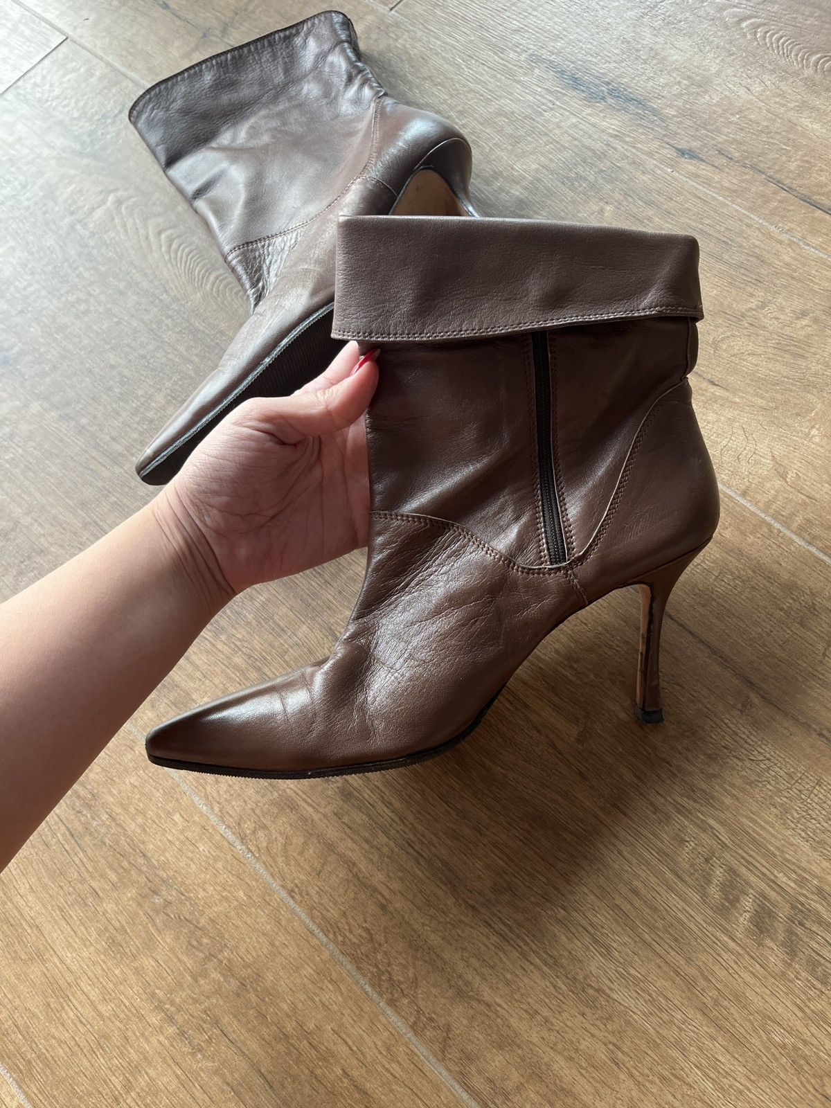 Manolo Blahnik Manolo Blahnik boots, size 38,5 Size US 7.5 / IT 37.5 - 4 Thumbnail
