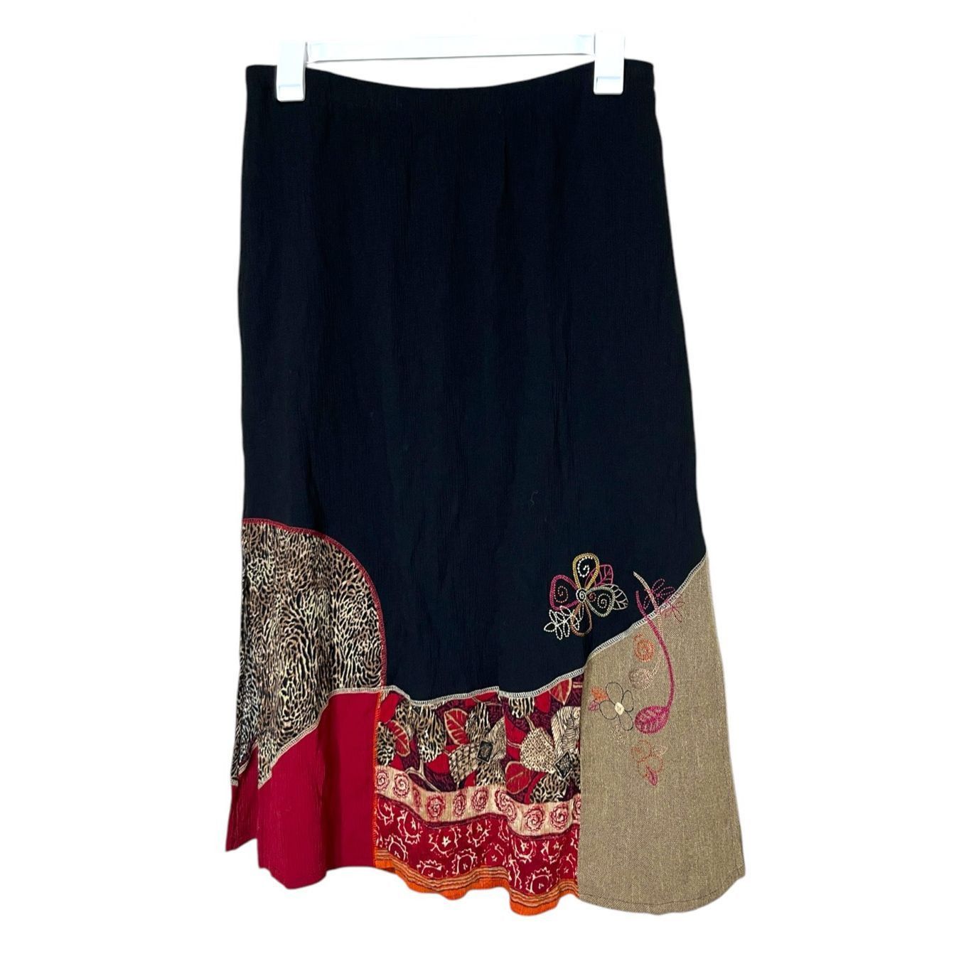 Other Vintage Koret Elastic Waist Boho Floral Maxi Skirt Women’s S Size 38" / US 16 / IT 52 - 1 Thumbnail