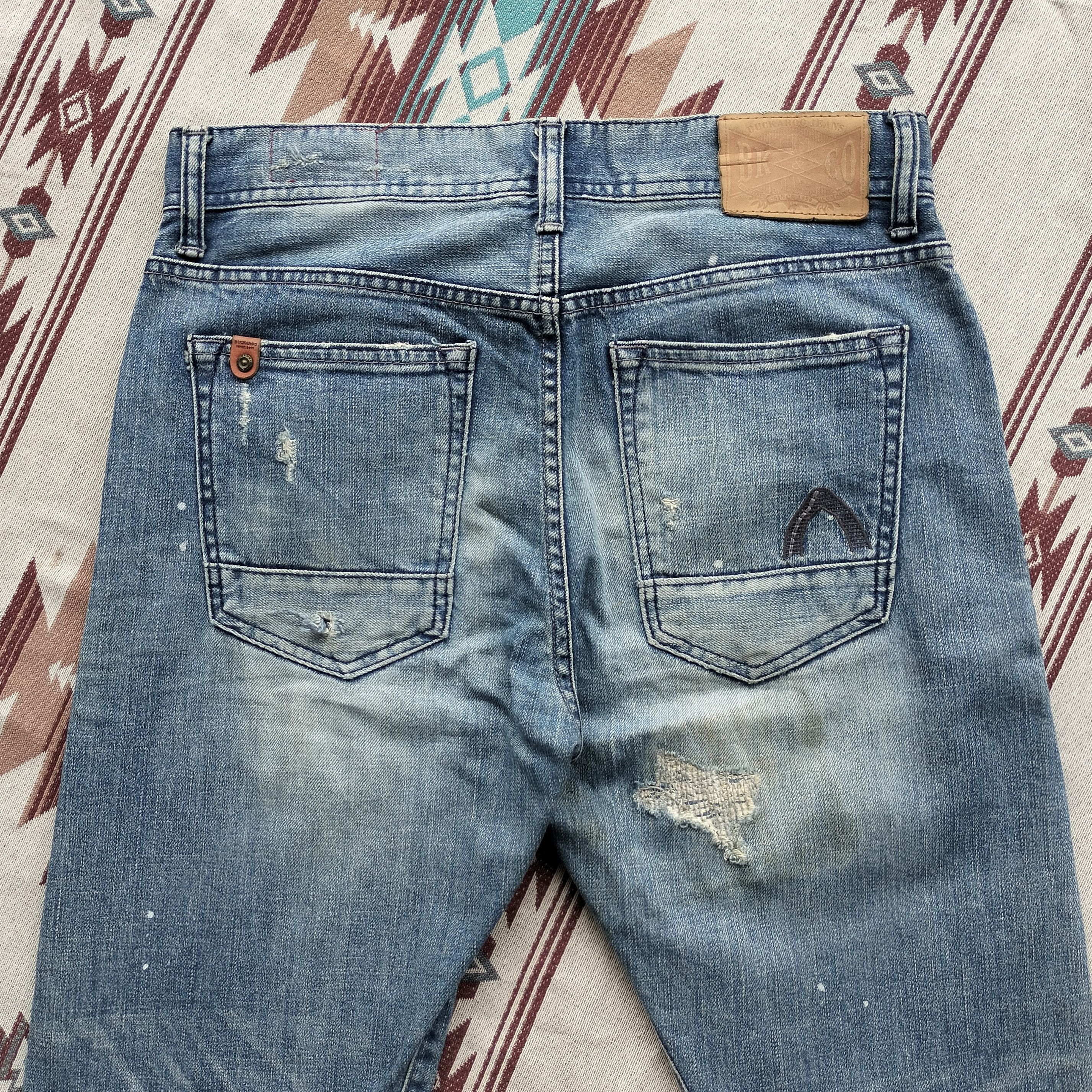 Jean Buckaroo curve distressed denim Size US 31 - 7 Thumbnail