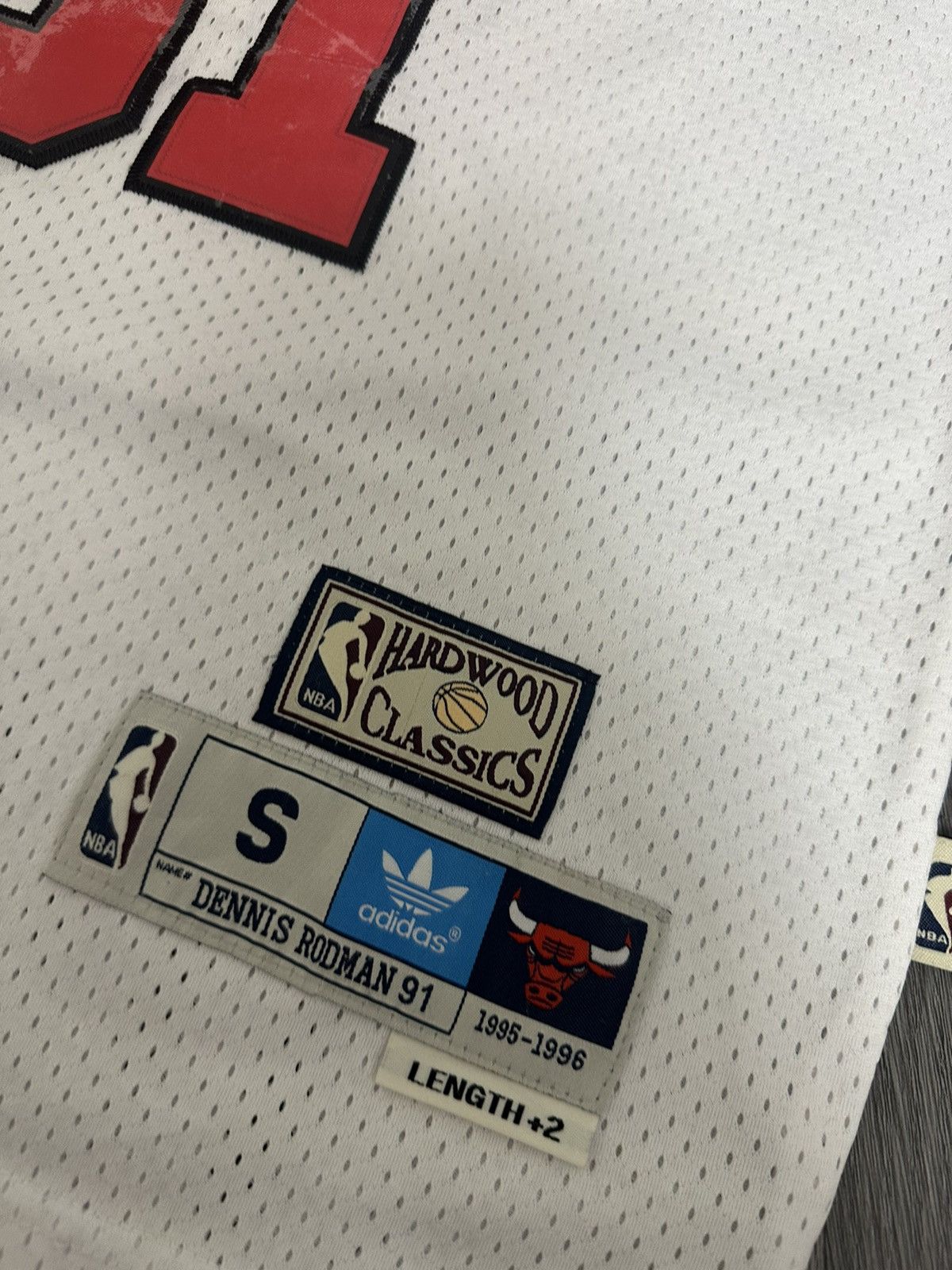 Adidas Adidas Chicago Bulls Rodman 91 Jersey 1995-1996 hype Size US S / EU 44-46 / 1 - 9 Thumbnail