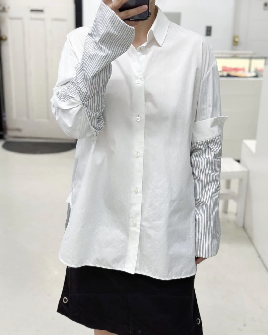 Maison Margiela Maison Margiela Layered Sleeve Button Shirts Size XS / US 0-2 / IT 36-38 - 3 Thumbnail