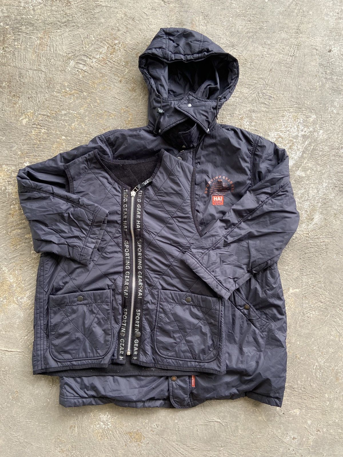 Hai Sporting Gear 1990s Hai Sporting Gear - Inner Vest Parka Jacket Size US XL / EU 56 / 4 - 11 Thumbnail