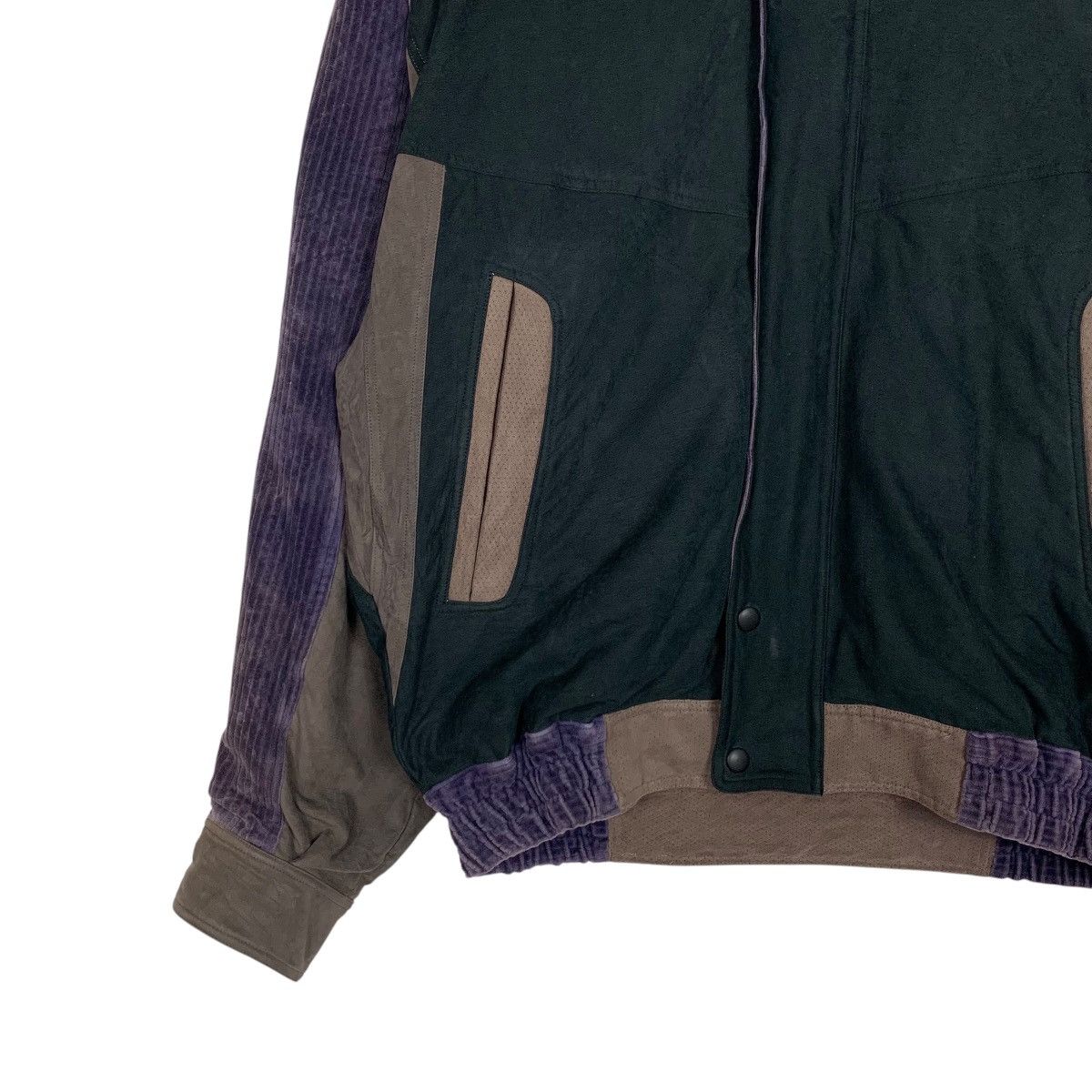 Vintage GER RUFFINI Purple Corduroy Hybrid Jacket #2795-C126 Size US L / EU 52-54 / 3 - 5 Thumbnail