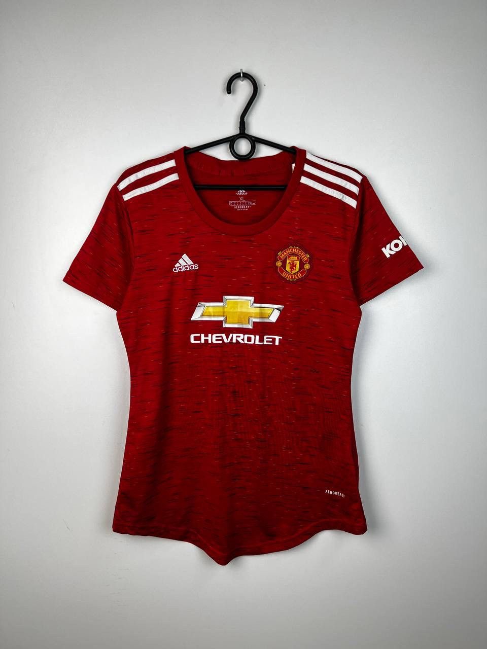 Vintage Manchester United Adidas BossLady Jersey tee wmn size XL Size US XL / EU 56 / 4 - 1 Thumbnail