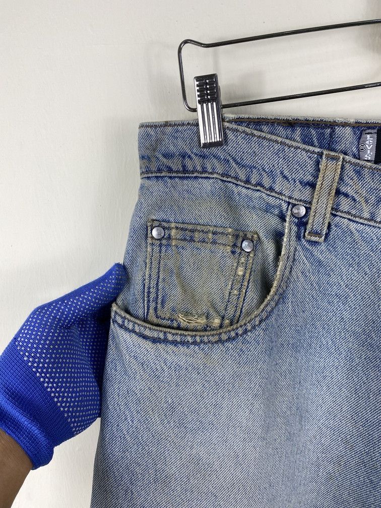 Levi's Vintage Clothing RARE Vintage Levis 90s Baggy Silvertab loosedirty distressed Size US 32 / EU 48 - 2 Thumbnail