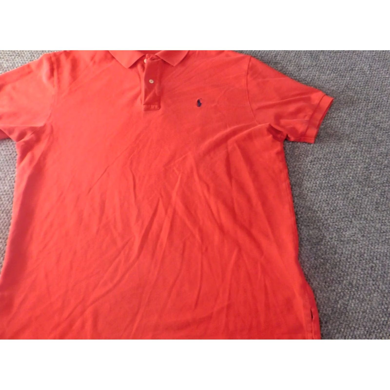 Polo Ralph Lauren Polo Ralph Lauren Polo Shirt Mens XL Red Logo Classic Pony Casual Size US XL / EU 56 / 4 - 2 Thumbnail