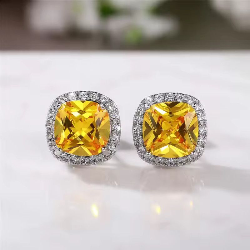 Other Ne'w Bright White/Yellow/Pink Earrings for Women Fashion Size ONE SIZE - 6 Thumbnail