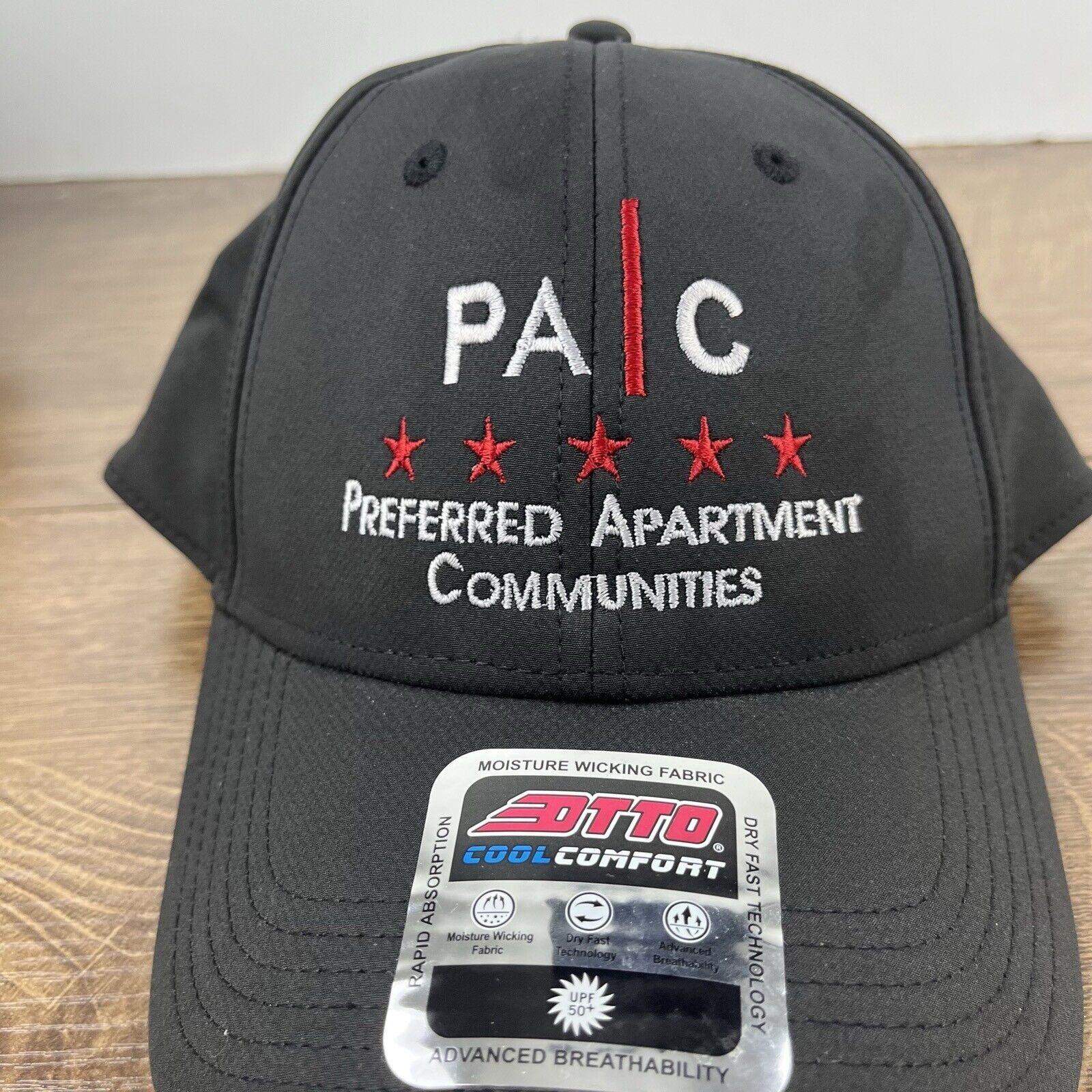 Other PAC Hat Preferred Apartment Communities Hat Black Cap Adjust Size ONE SIZE - 8 Thumbnail