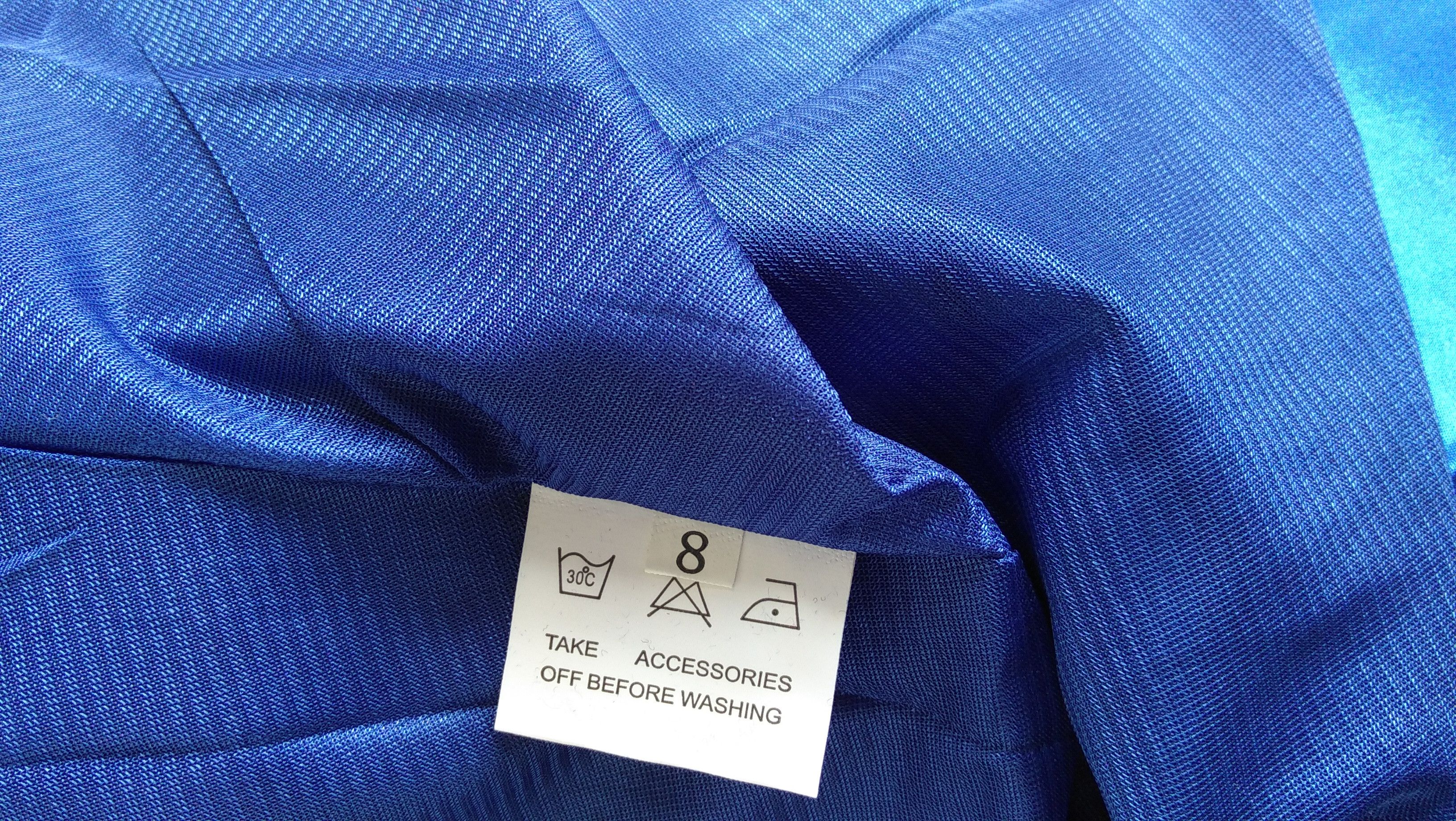 Other Sapphire satin sleeveless women dress Size M / US 6-8 / IT 42-44 - 7 Thumbnail