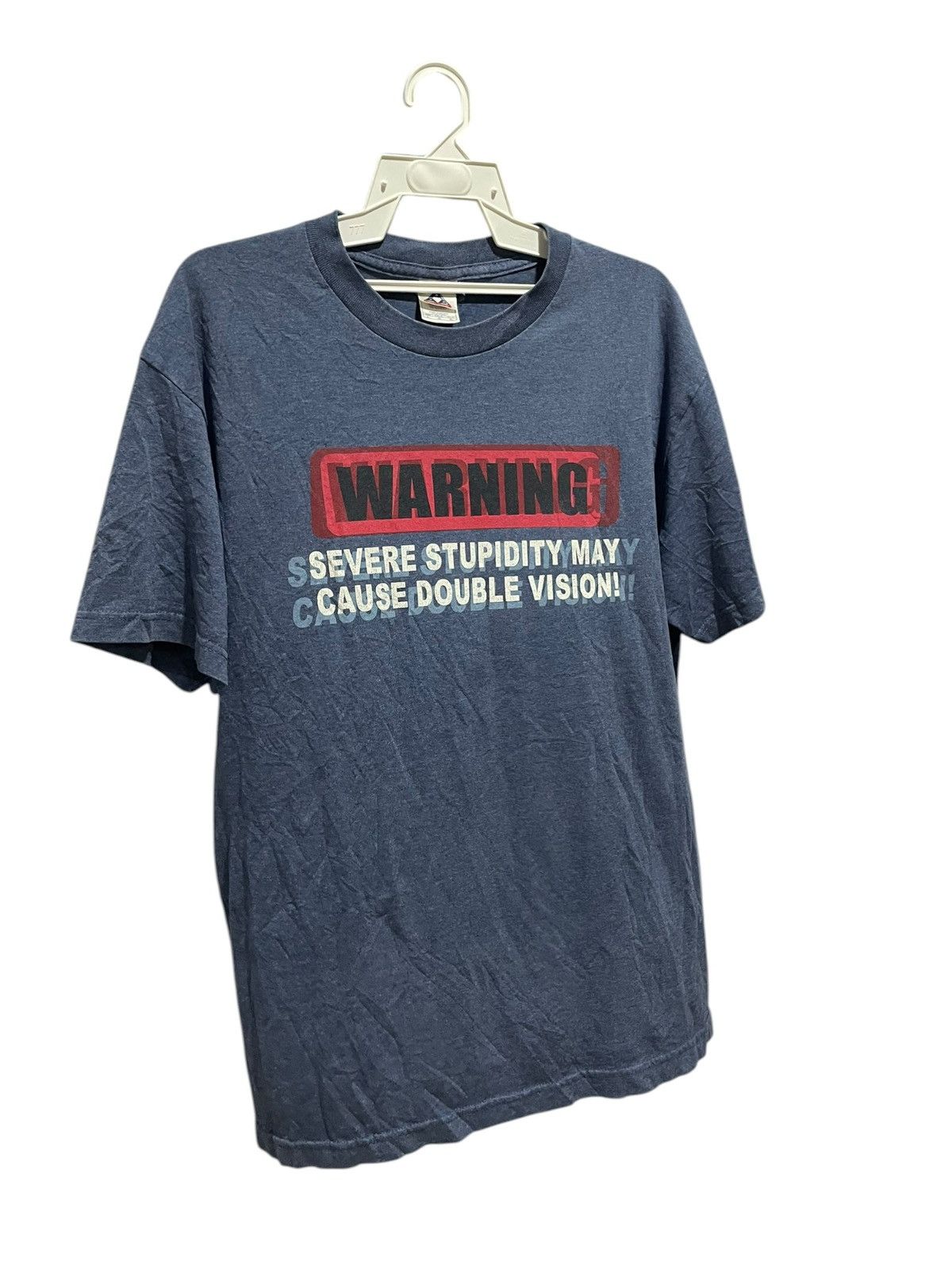 Vintage 90s Humor Vintage Tee Size US L / EU 52-54 / 3 - 3 Thumbnail