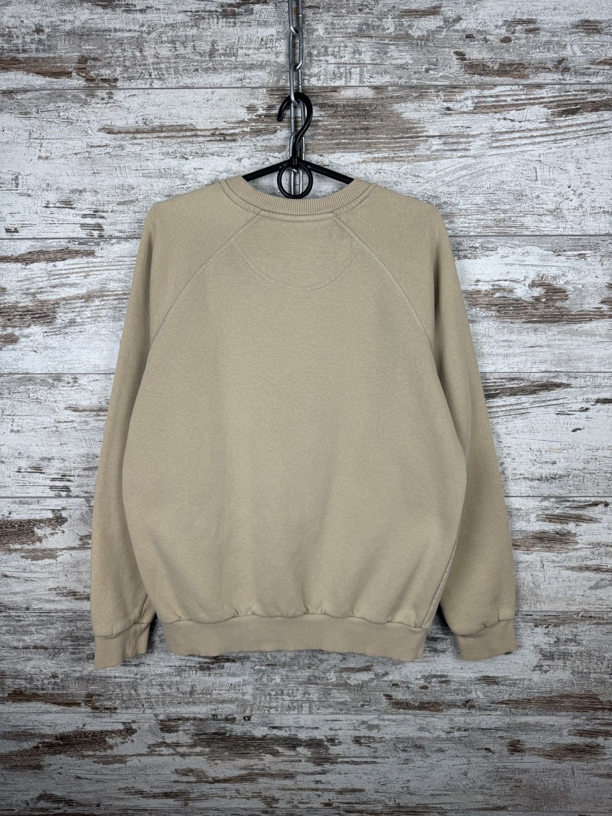 Folk Mens Folk Sweatshirt vintage rare logo beige size M luxury Size US M / EU 48-50 / 2 - 10 Thumbnail