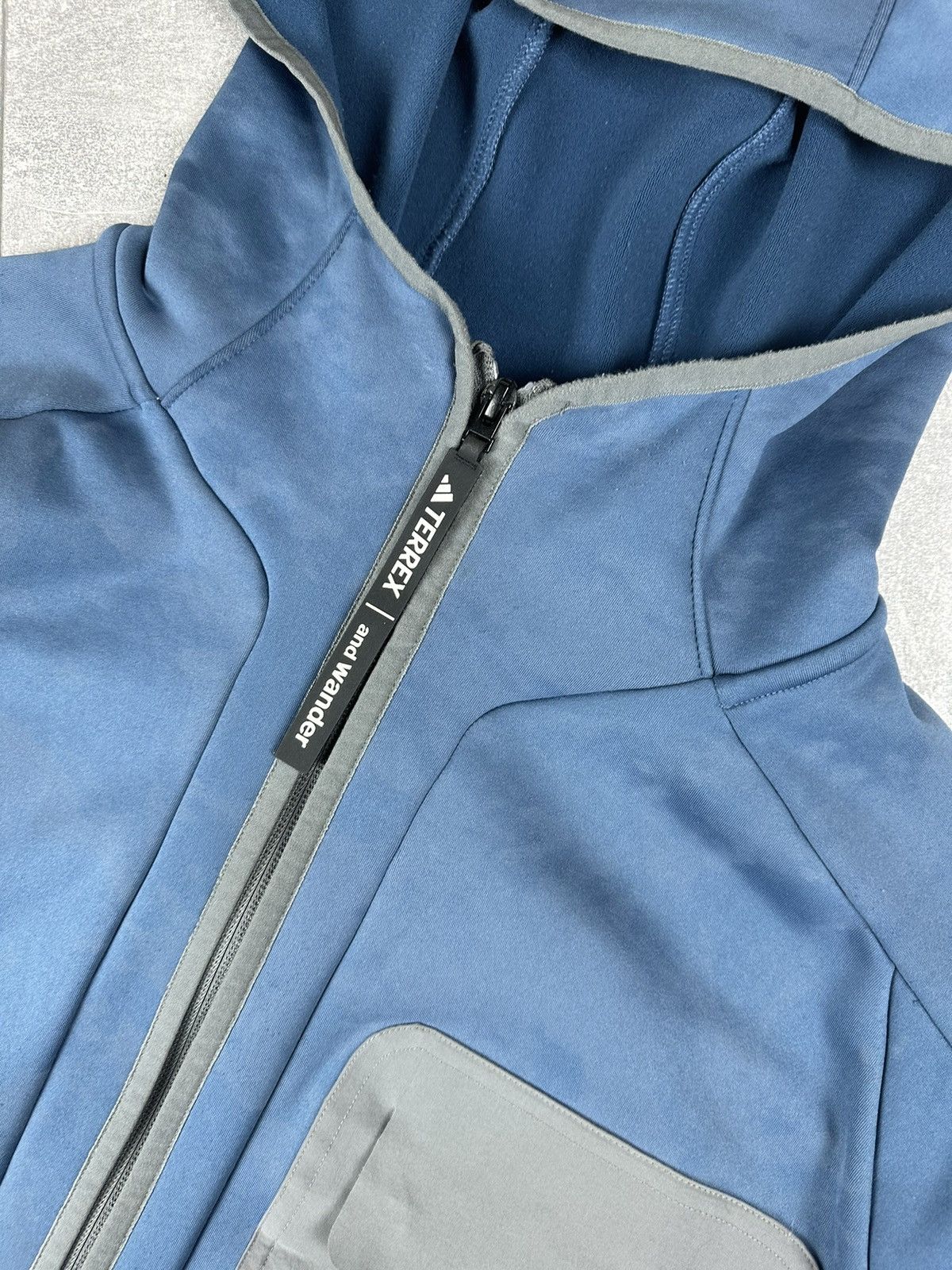 Adidas × And Wander Adidas Terrex and Wander 23ss Fleece Jacket Size US S / EU 44-46 / 1 - 9 Thumbnail