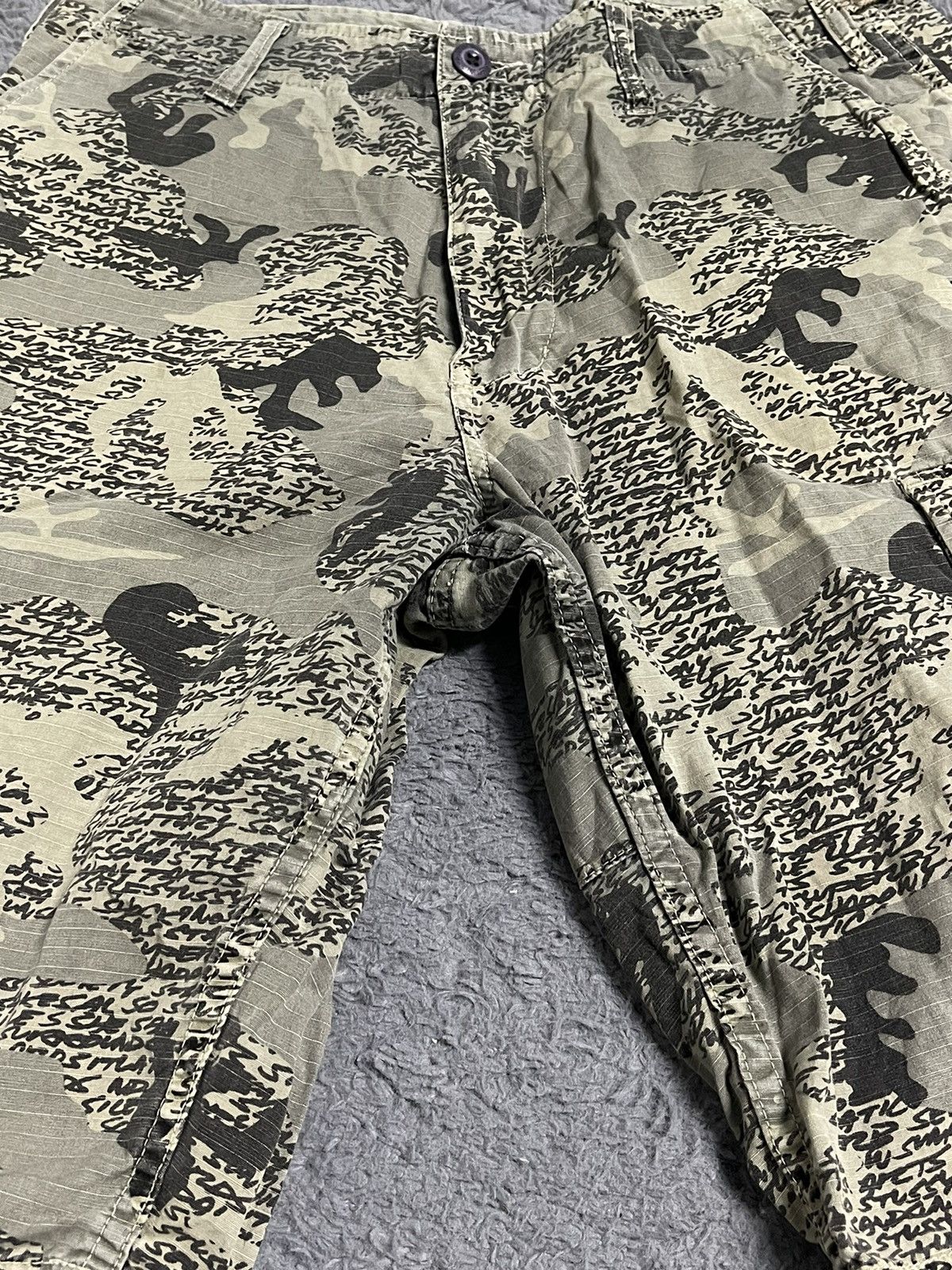 Stussy Vintage Stussy Cargo Half Pants Size US 32 / EU 48 - 3 Thumbnail