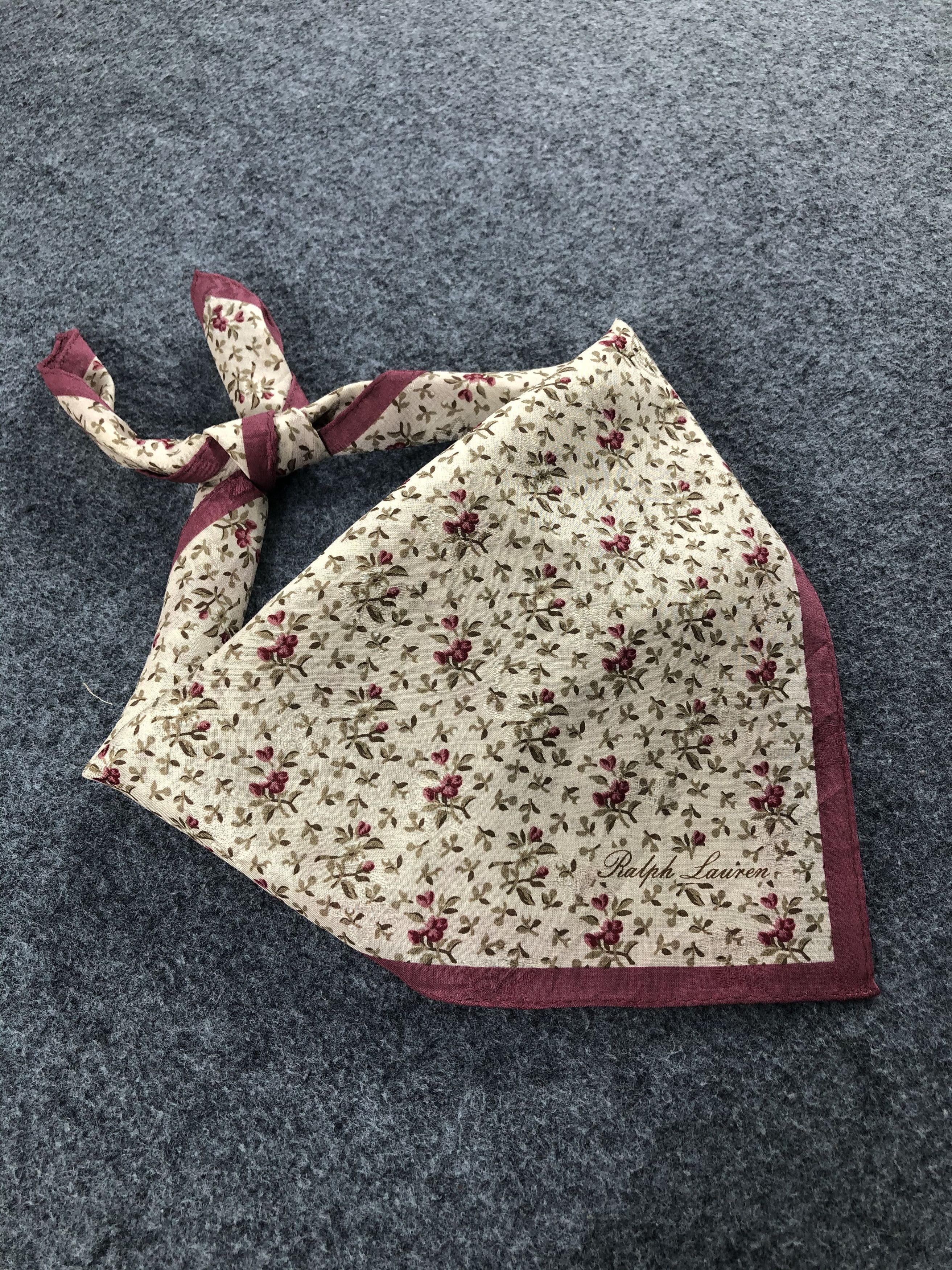 Ralph Lauren × Vintage Ralph Lauren Handkerchief / Bandana / Neckerchief Size ONE SIZE - 2 Thumbnail