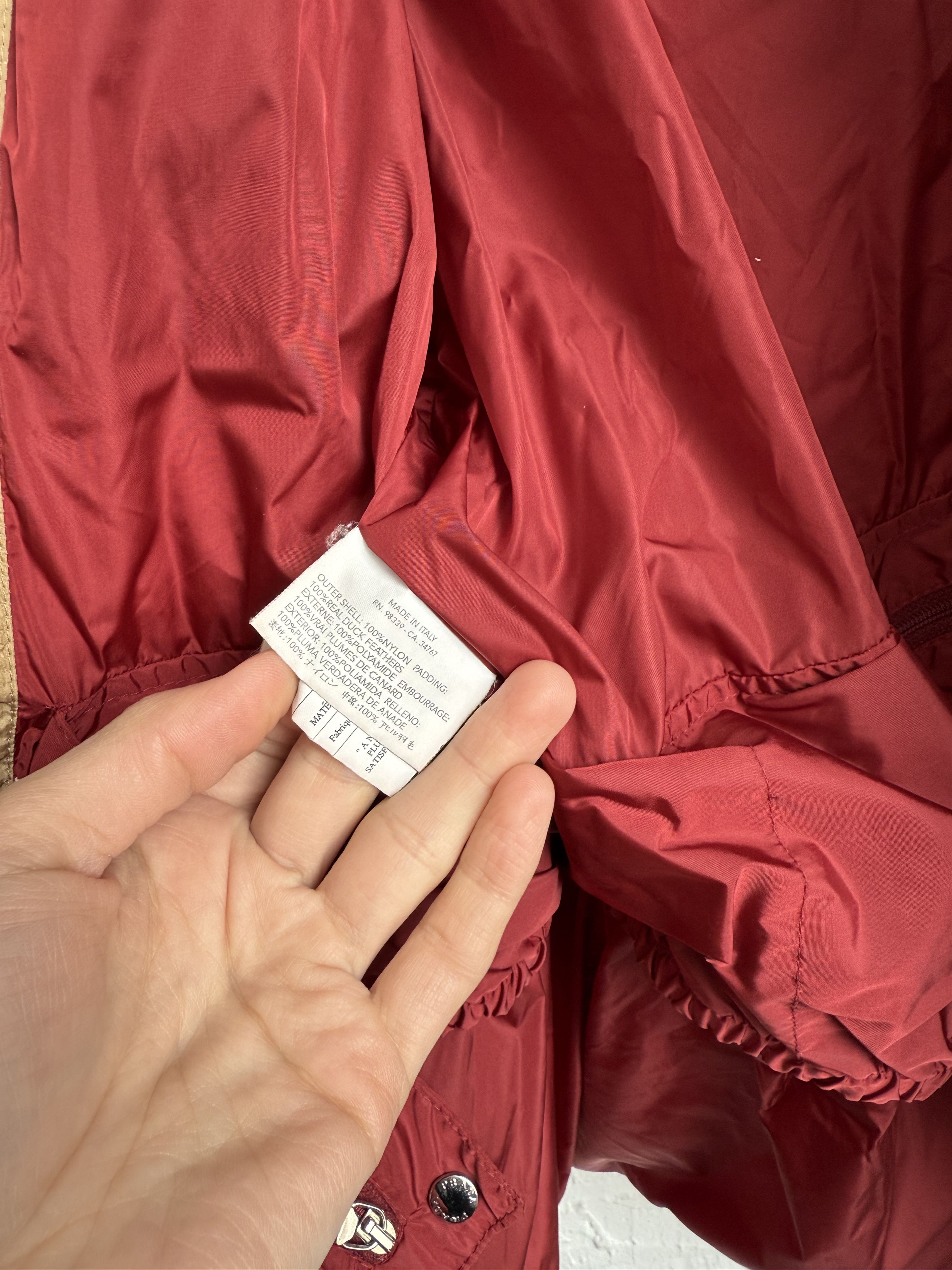 Prada Vintage Prada Sport gold puffer down jacket Size US M / EU 48-50 / 2 - 7 Thumbnail