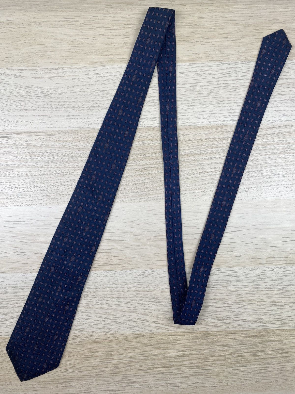 Christian Dior Monsieur Christian Dior Monsieur Silk Tie T32 Size ONE SIZE - 2 Thumbnail