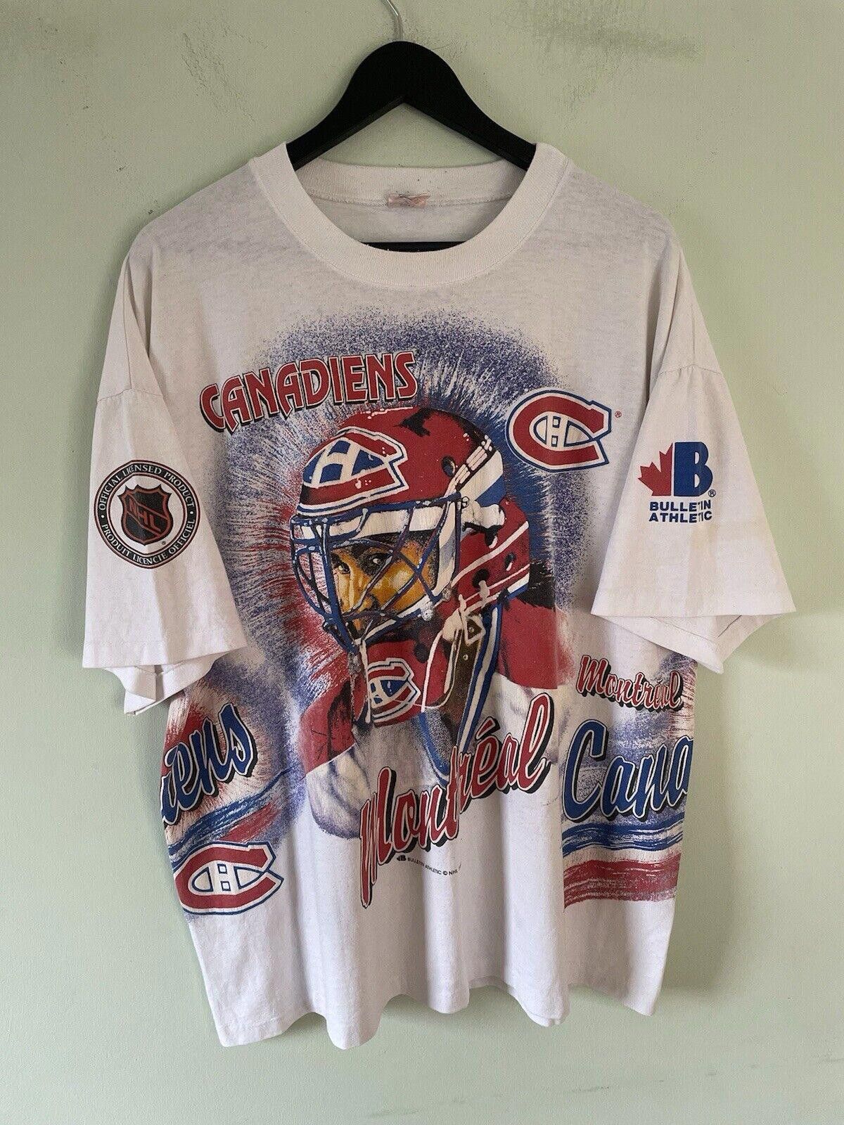 NHL Vintage NHL Montreal Canadiens T Shirt XXL Size US XXL / EU 58 / 5 - 1 Thumbnail