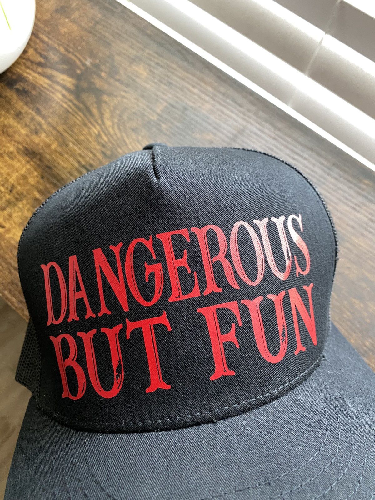Other Funny Dangerous But Fun Trucker Hat Size ONE SIZE - 3 Thumbnail