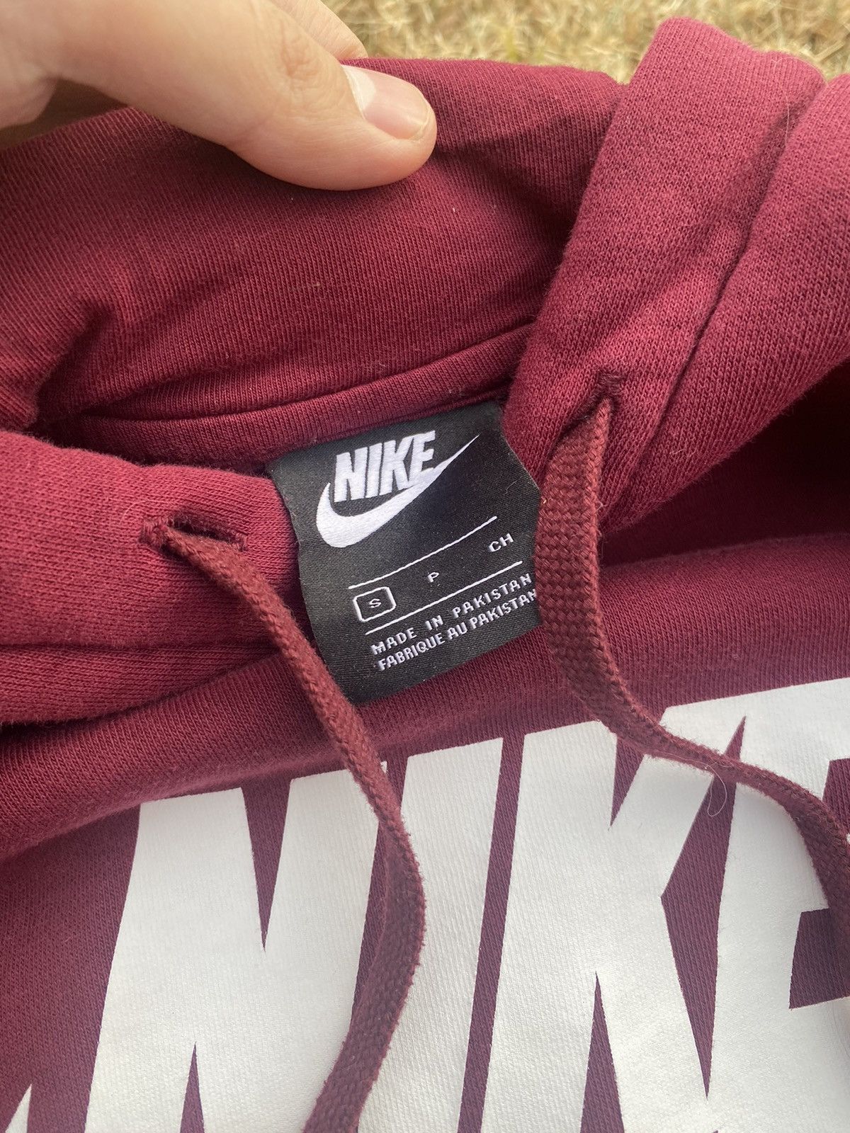 Nike Maroon Nike hoodie Size US S / EU 44-46 / 1 - 2 Thumbnail