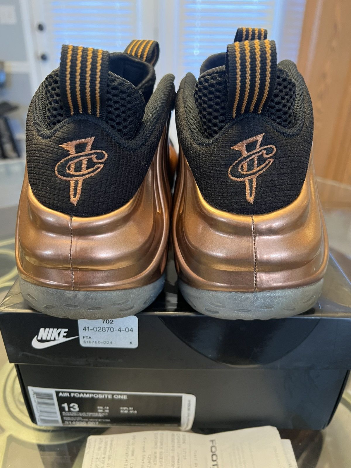 Nike Foamposite One “Copper” 2017 Size US 13 / EU 46 - 5 Thumbnail