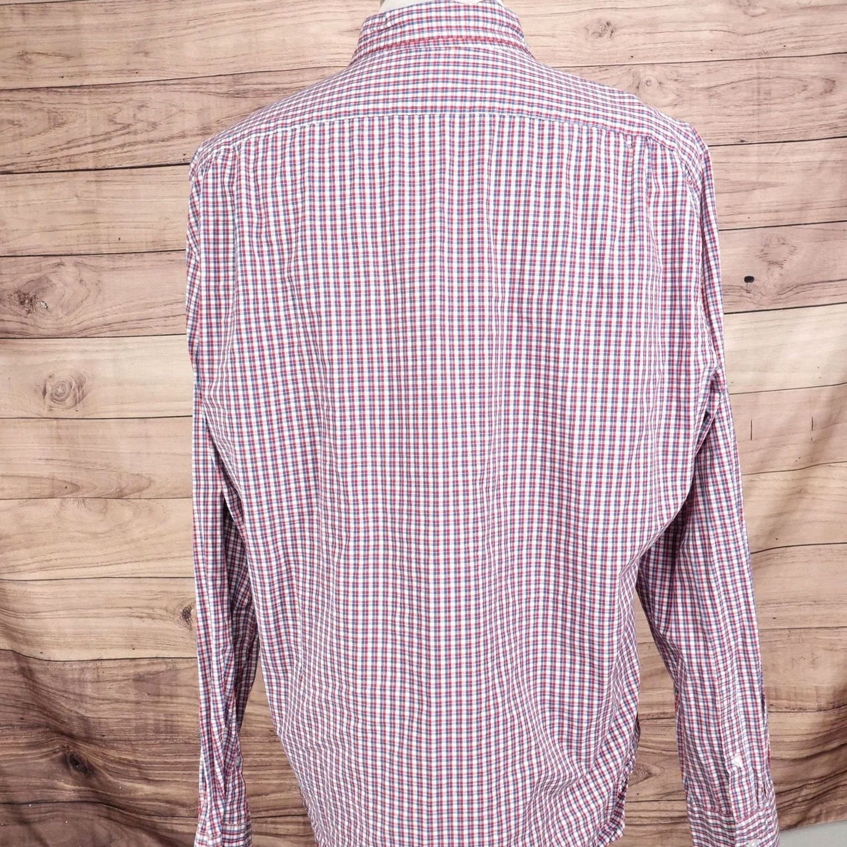 J.Crew J.CREW Classic Fit Shirt Mens XL Multicolor Check Long Sleeve Button-Up Flex Washed Size US XL / EU 56 / 4 - 4 Thumbnail