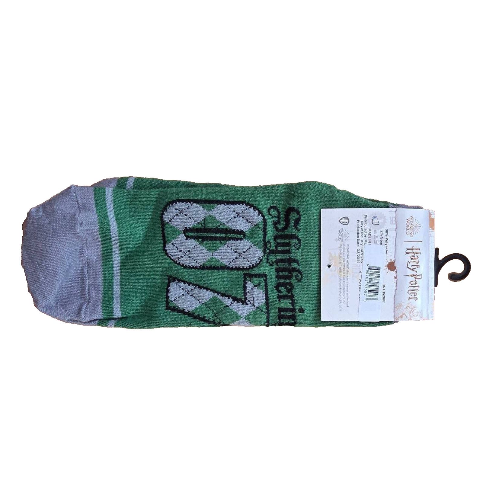 & Other Stories Harry Poter Slytherin footprint socks Green 9-11 A001824 Size ONE SIZE - 1 Thumbnail