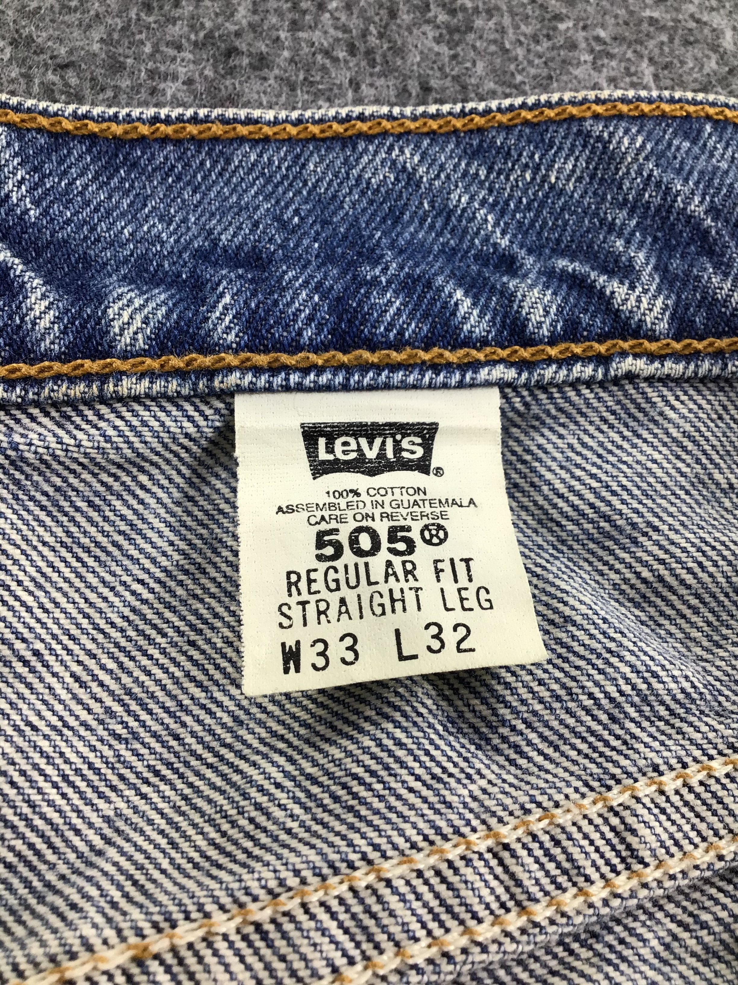 Levi's Vintage 90s Rusty Levis 505 Jeans-JM166 Size US 32 / EU 48 - 8 Thumbnail