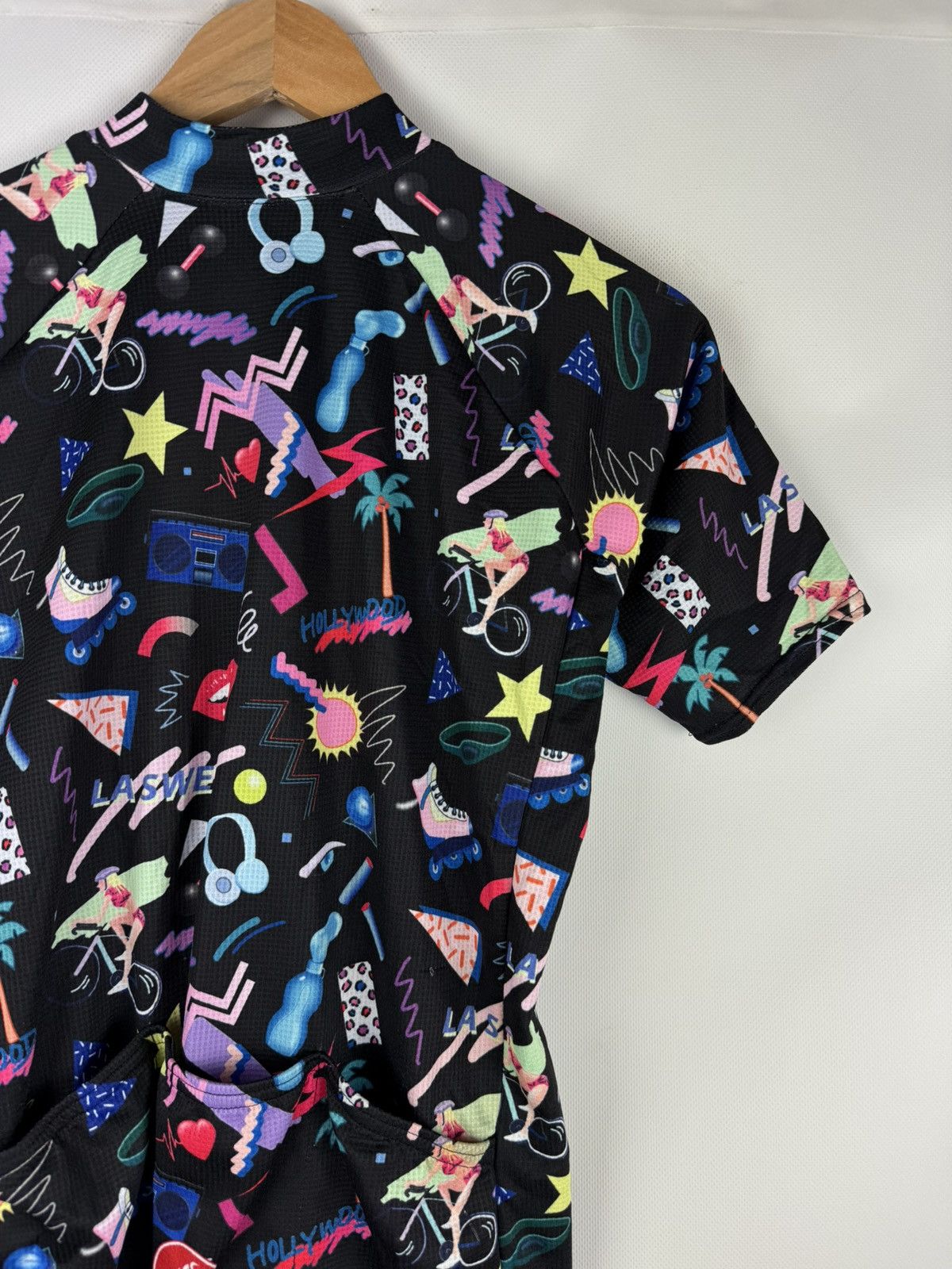 Rapha Castelli LA Sweat Overprinted MulticolorFull Zip Jersey Size US M / EU 48-50 / 2 - 14 Thumbnail